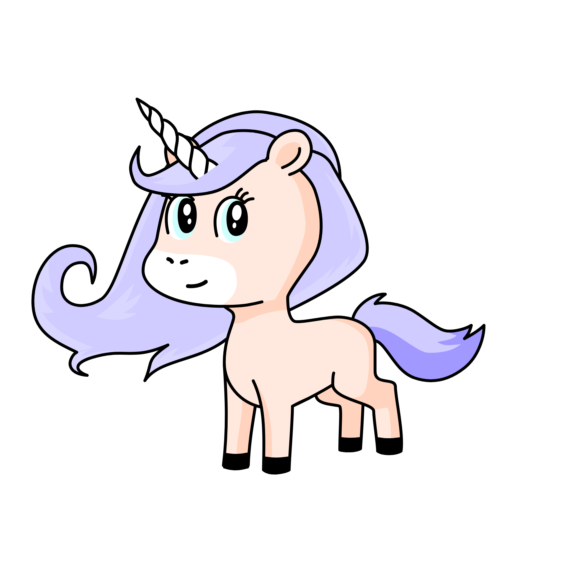 Amber, the unicorn