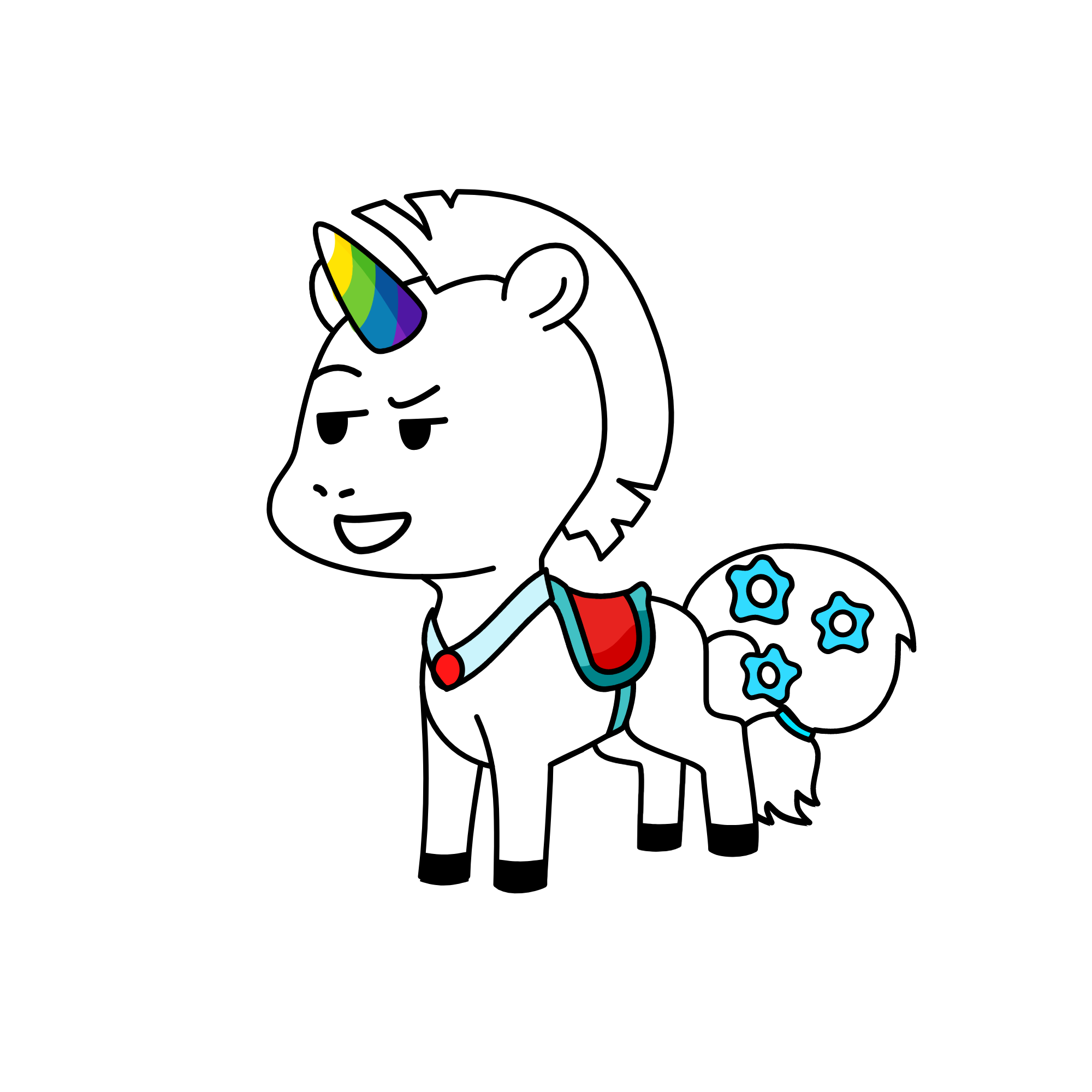 dumy, the unicorn