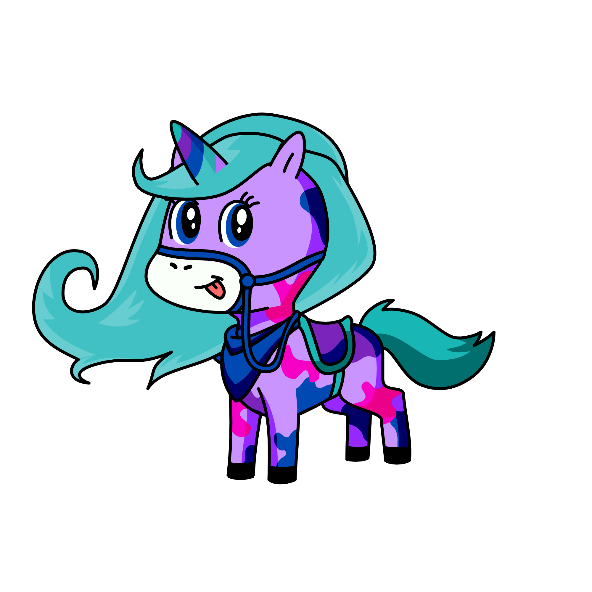 misty, the unicorn