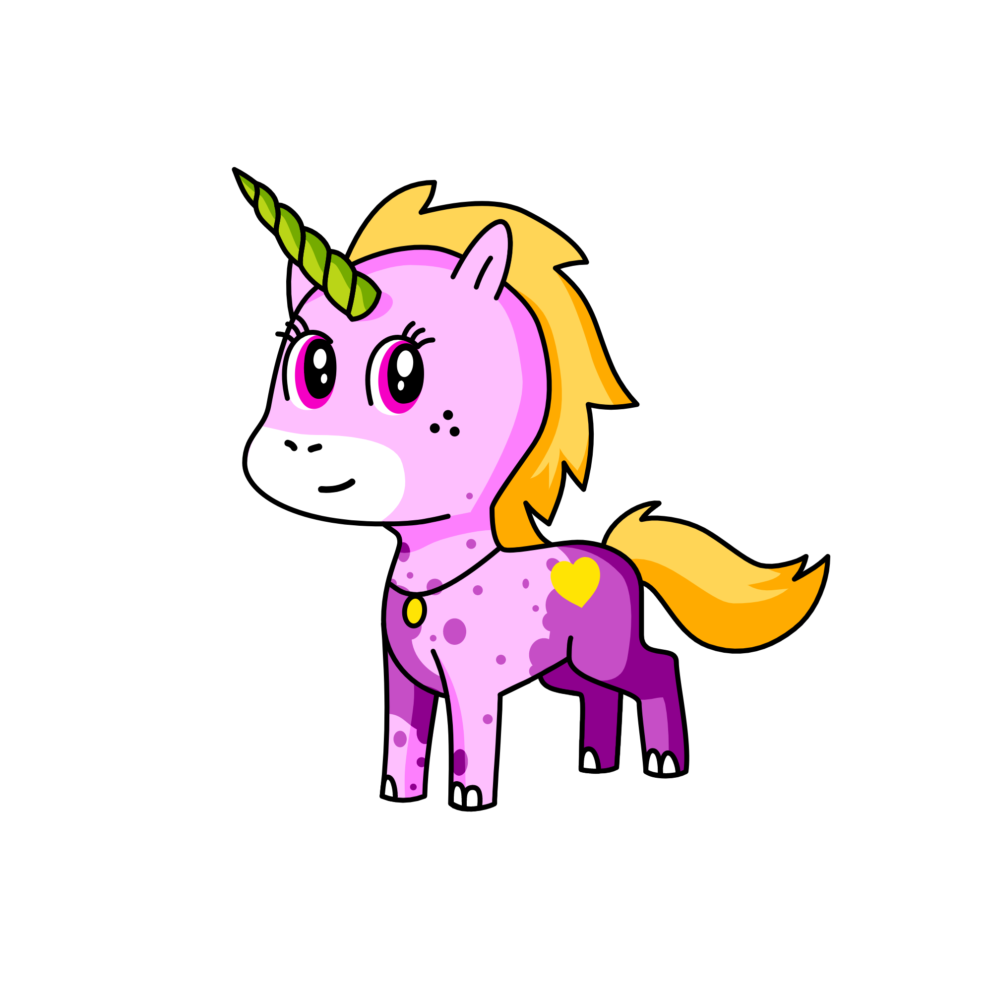 snow, the unicorn