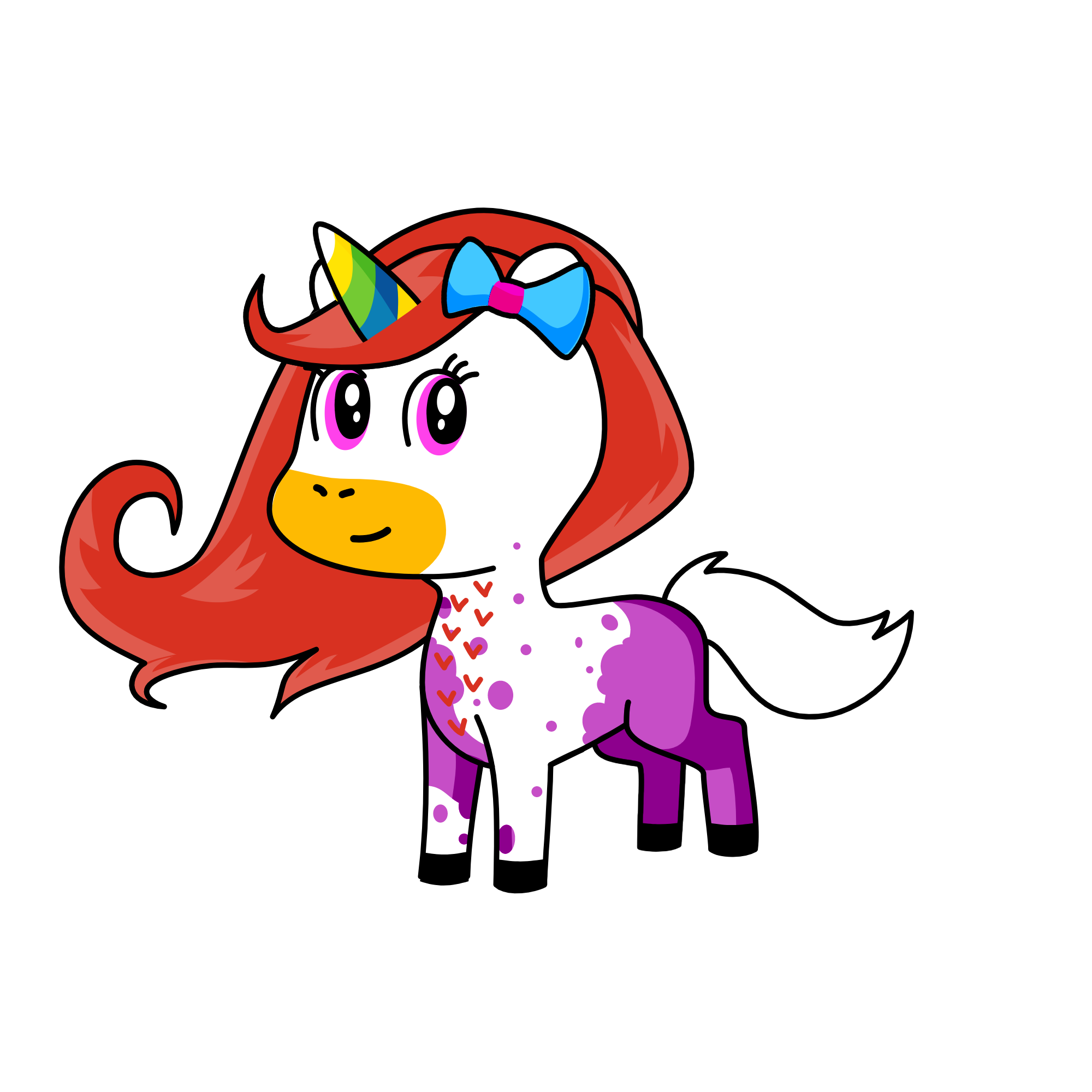 somey, the unicorn
