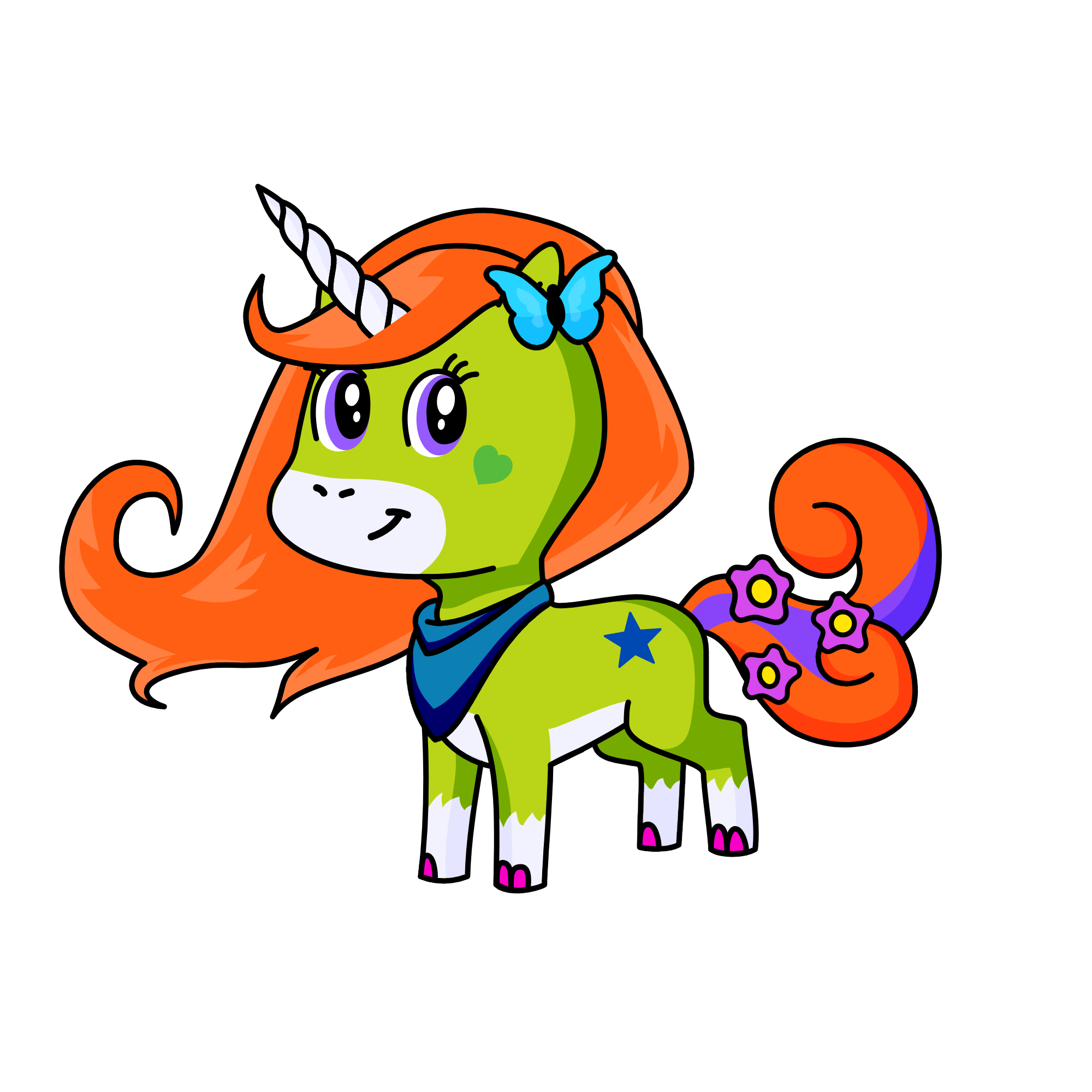 molly, the unicorn