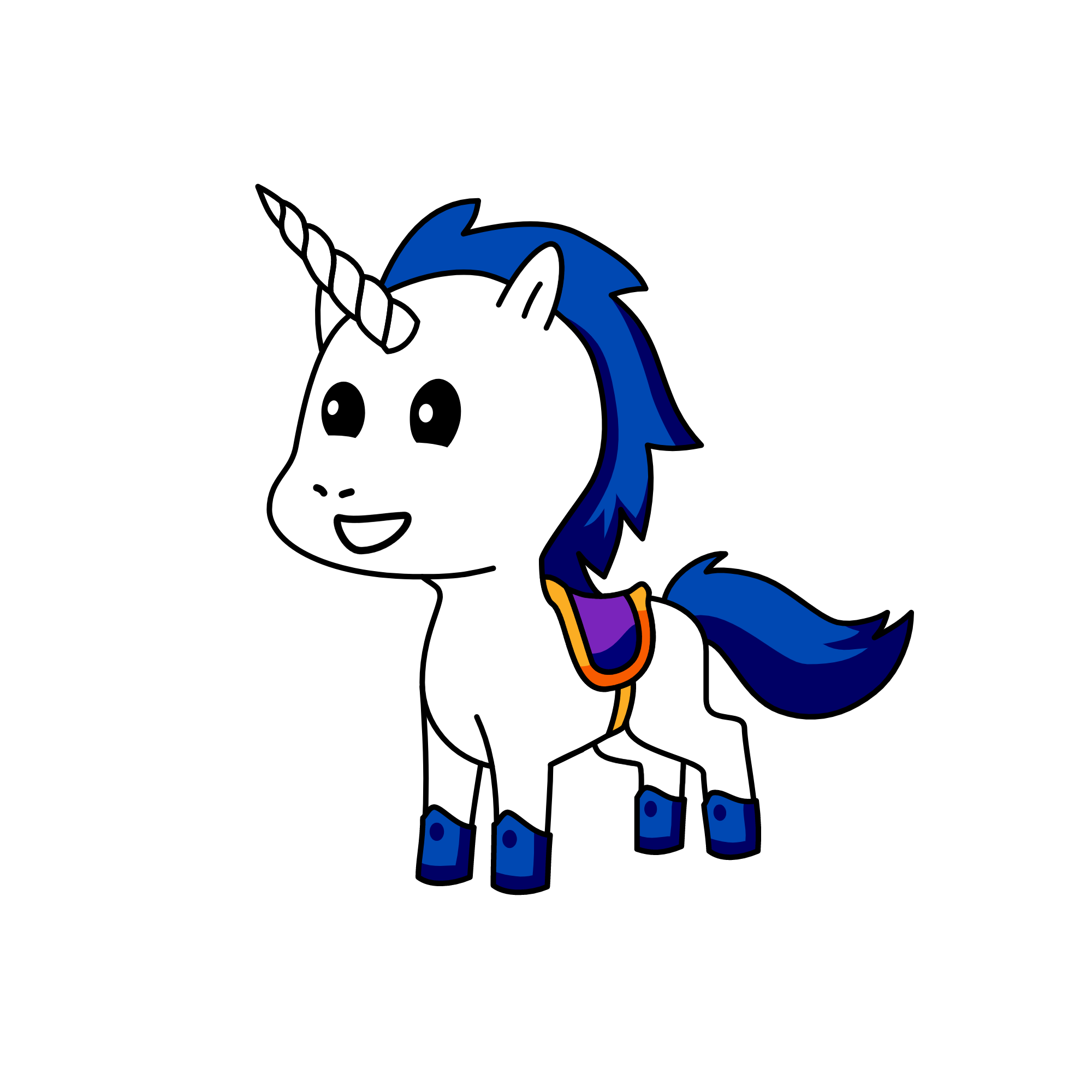 shining armor, the unicorn