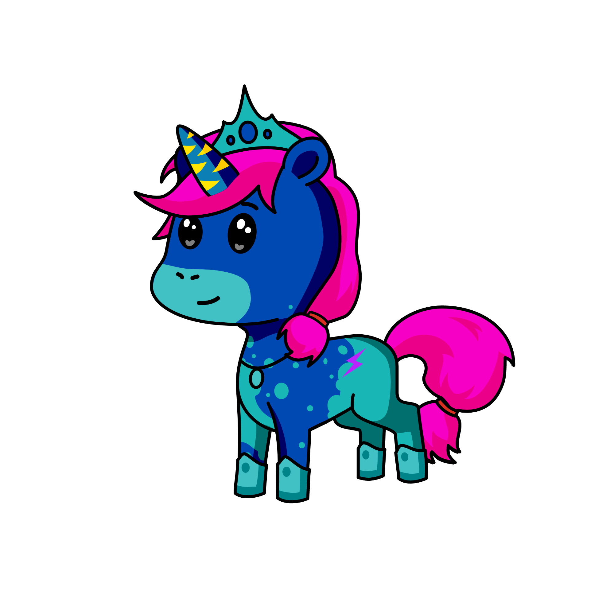 Cutie , the unicorn