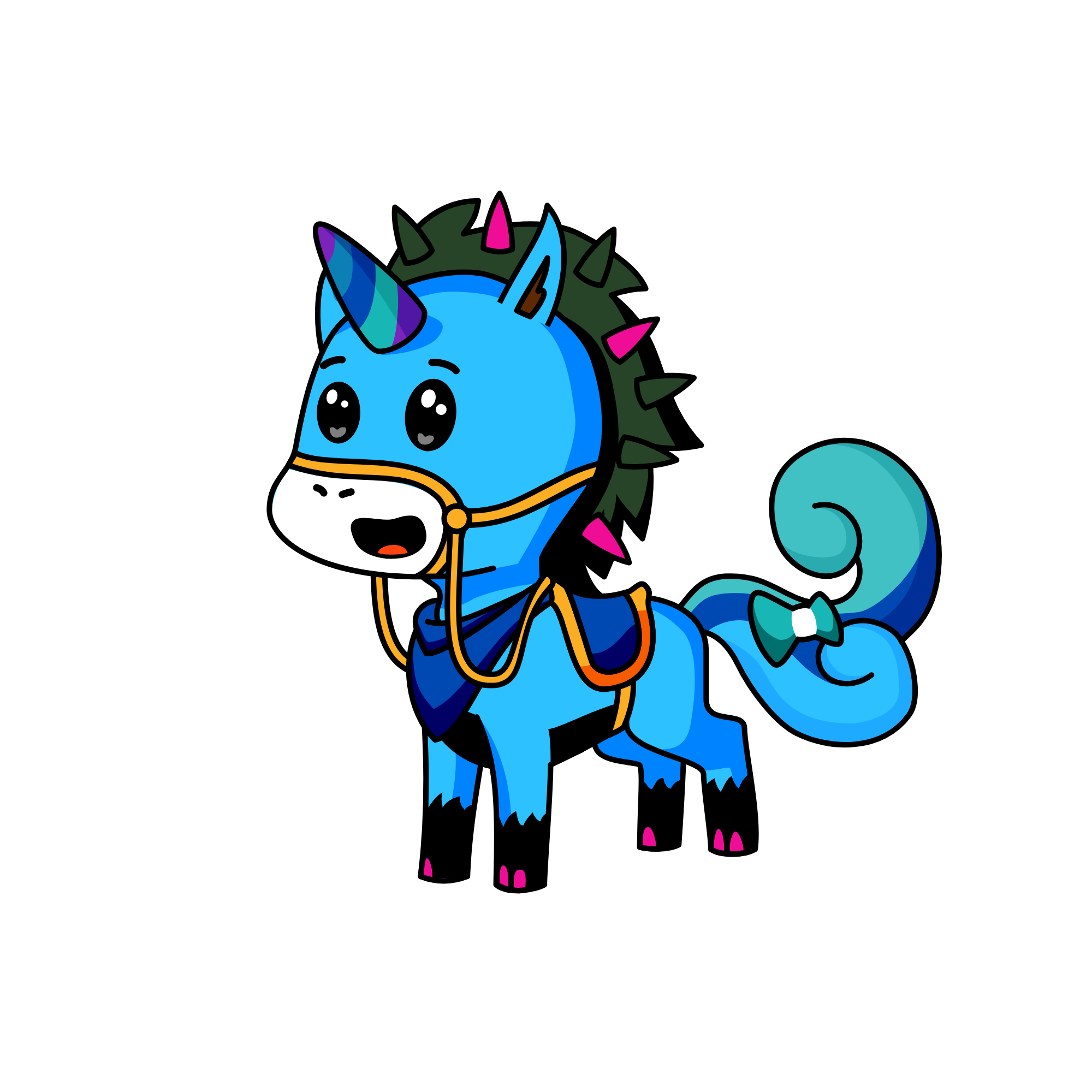 BlueBerry Pie, the unicorn