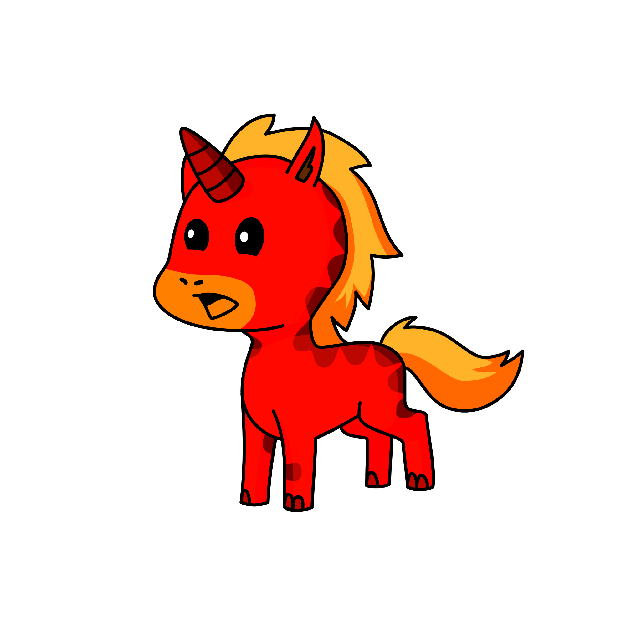 ;-), the unicorn
