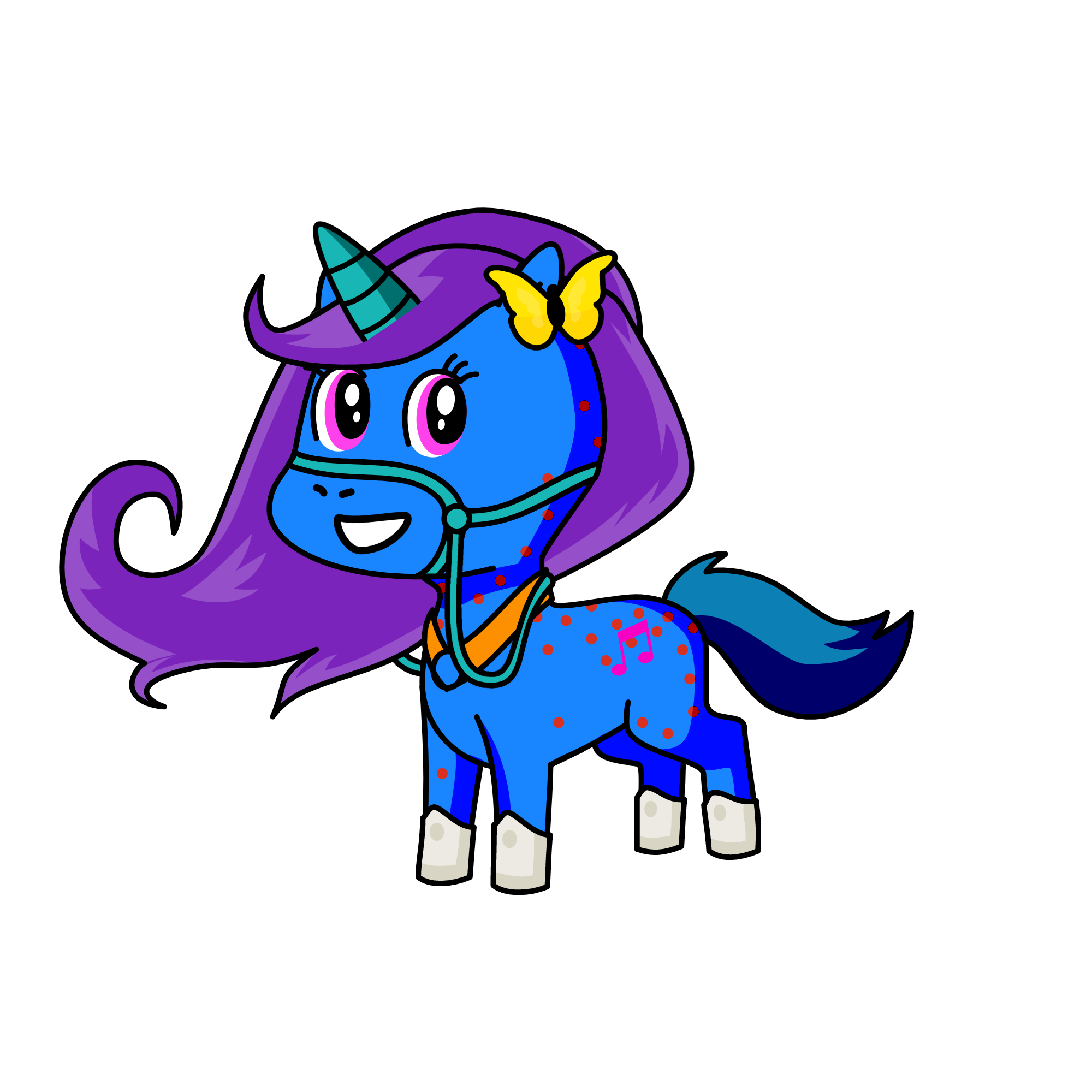 miss music, the unicorn