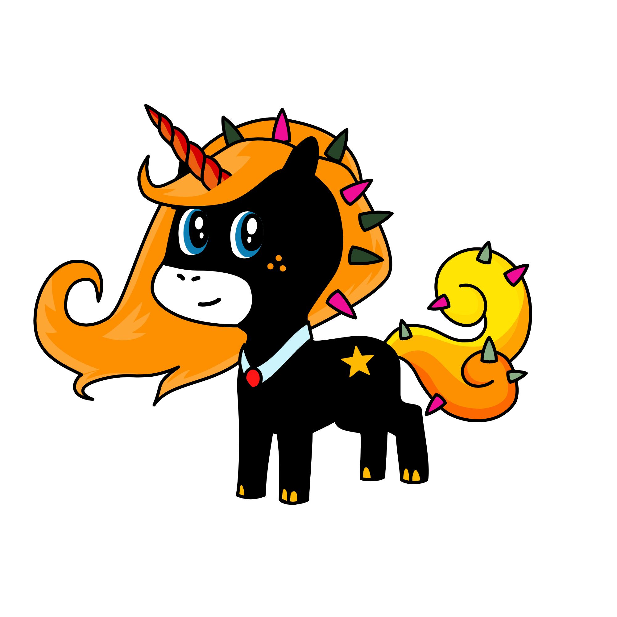 bab, the unicorn