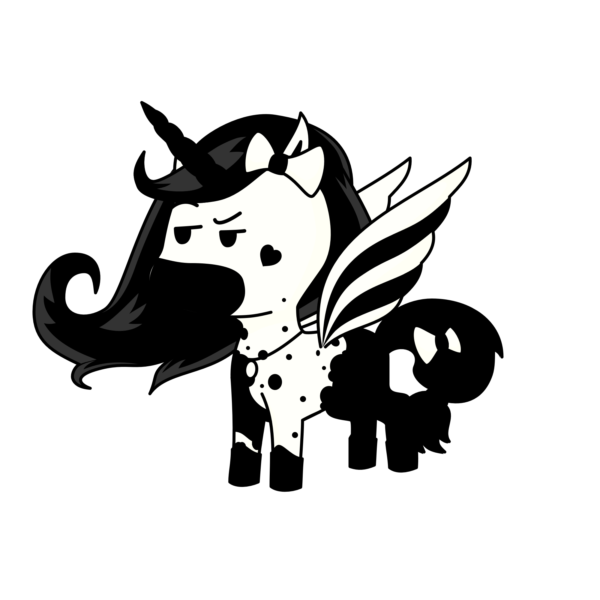 Night Queen, the unicorn