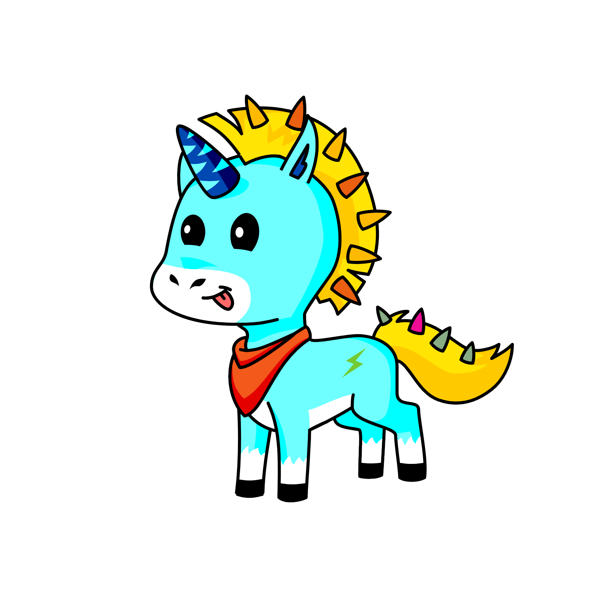 rocky, the unicorn