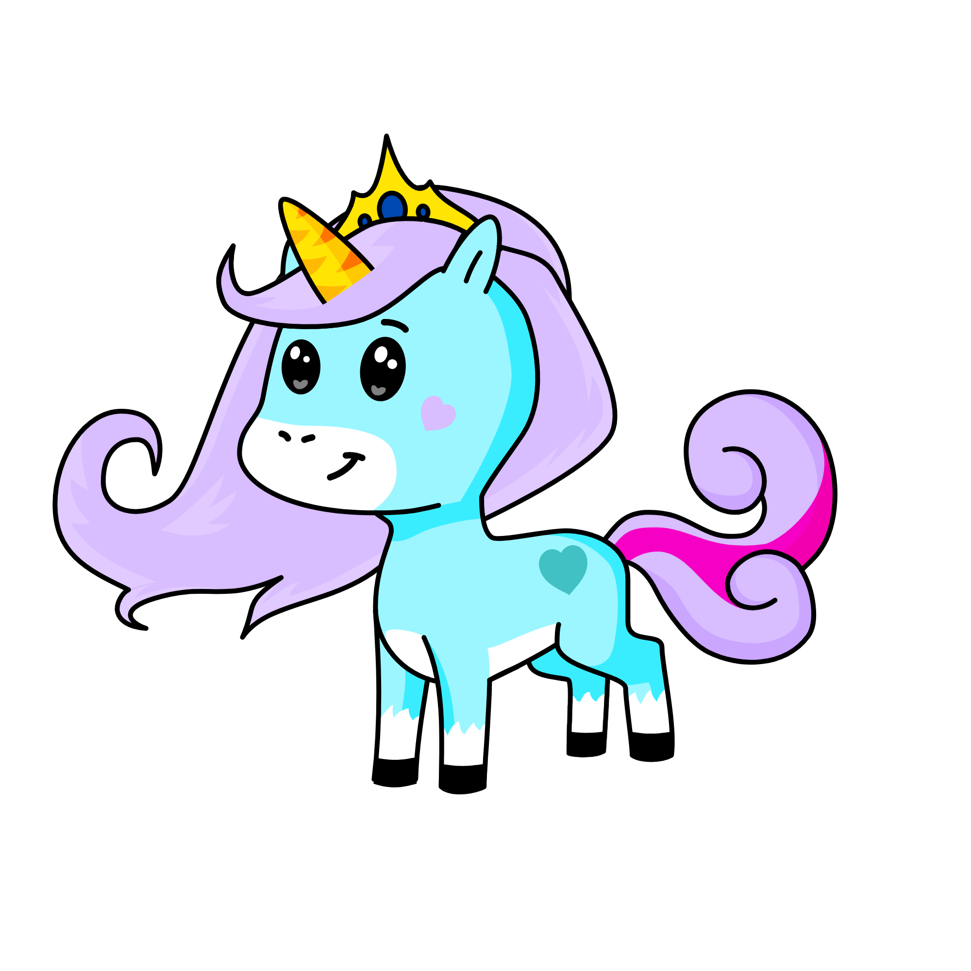 Mommy-Unicorn, the unicorn