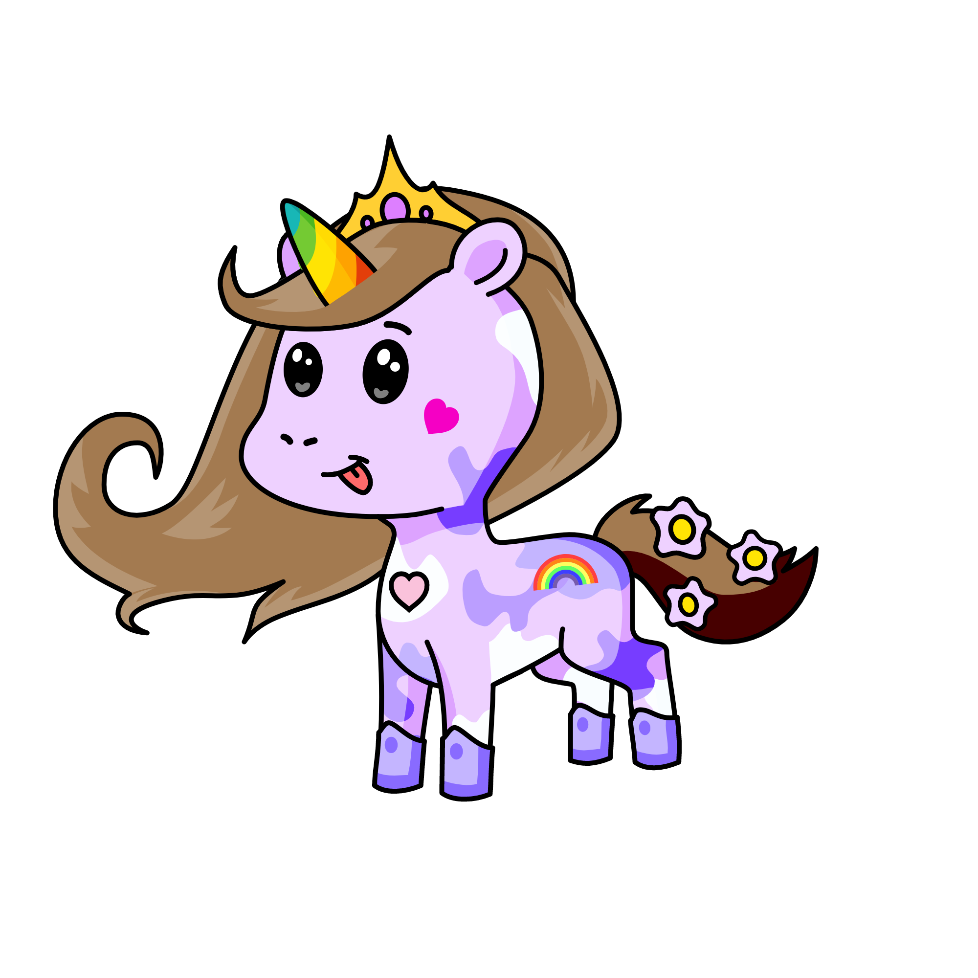 princess rainbow, the unicorn