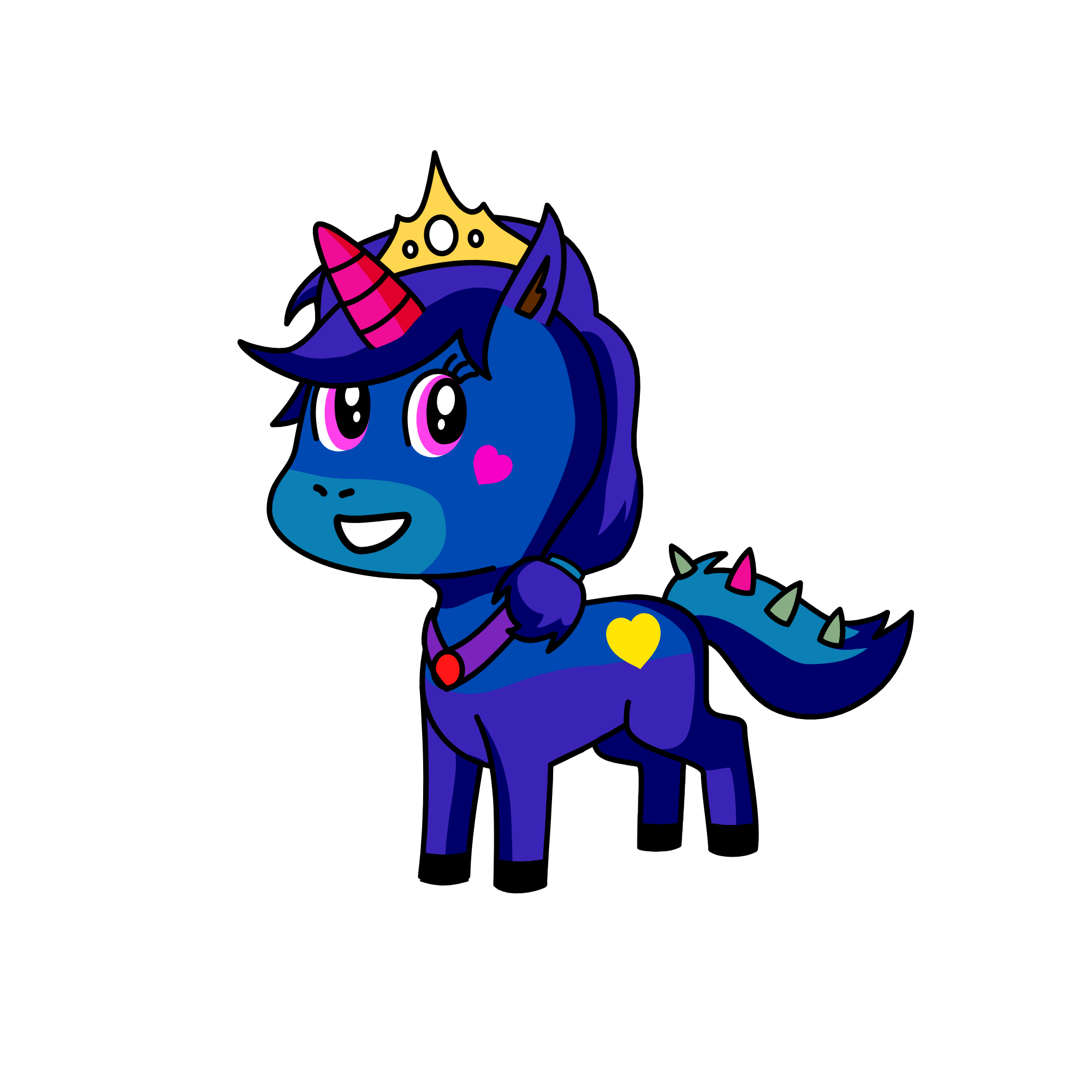mnm mn,mn,, the unicorn