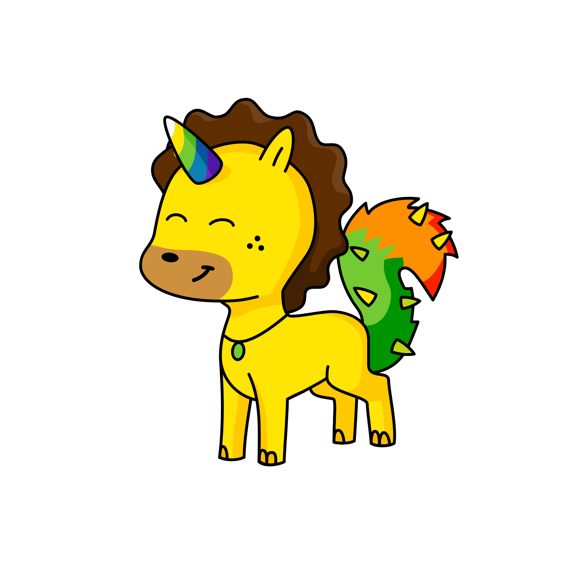 candy, the unicorn