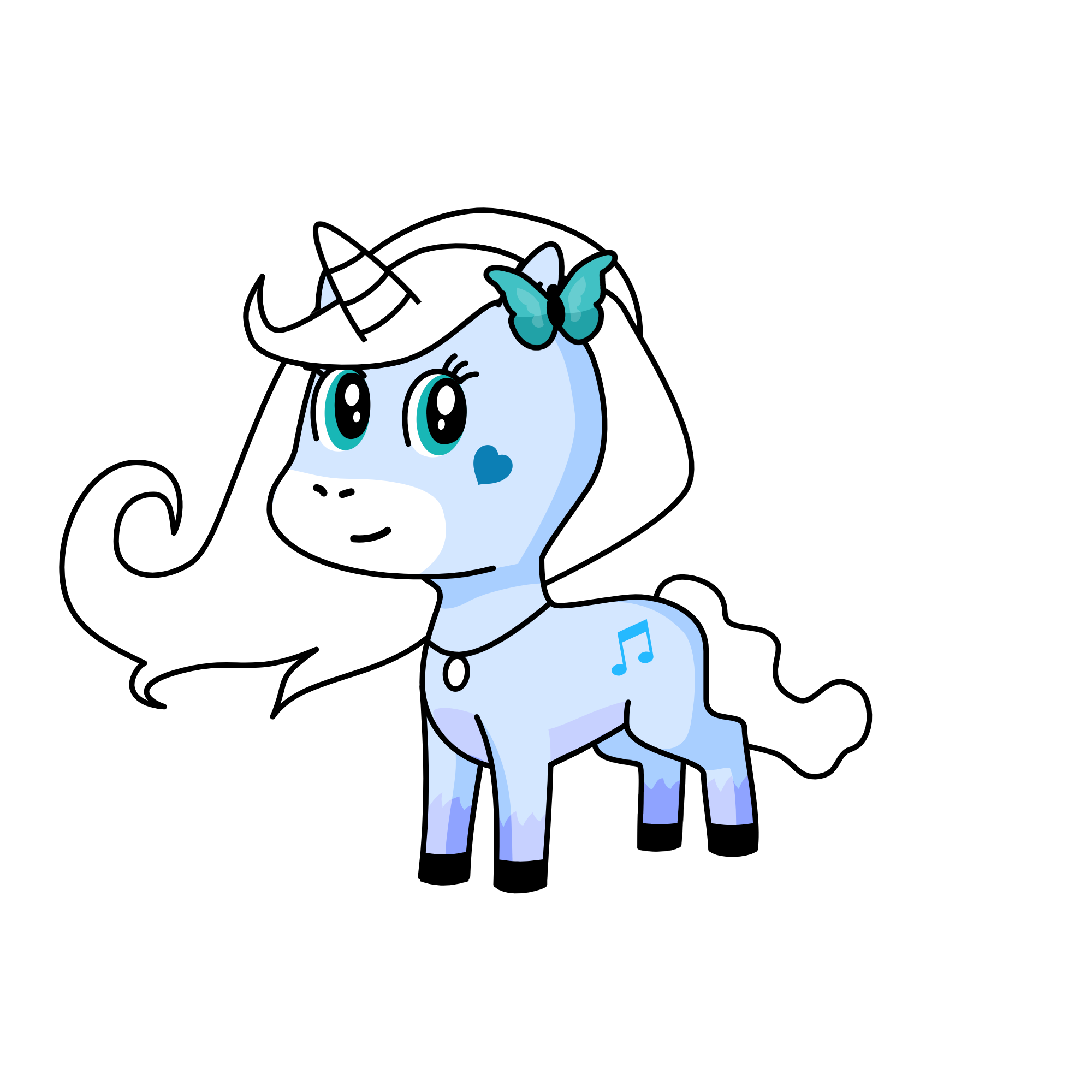 Jenny, the unicorn