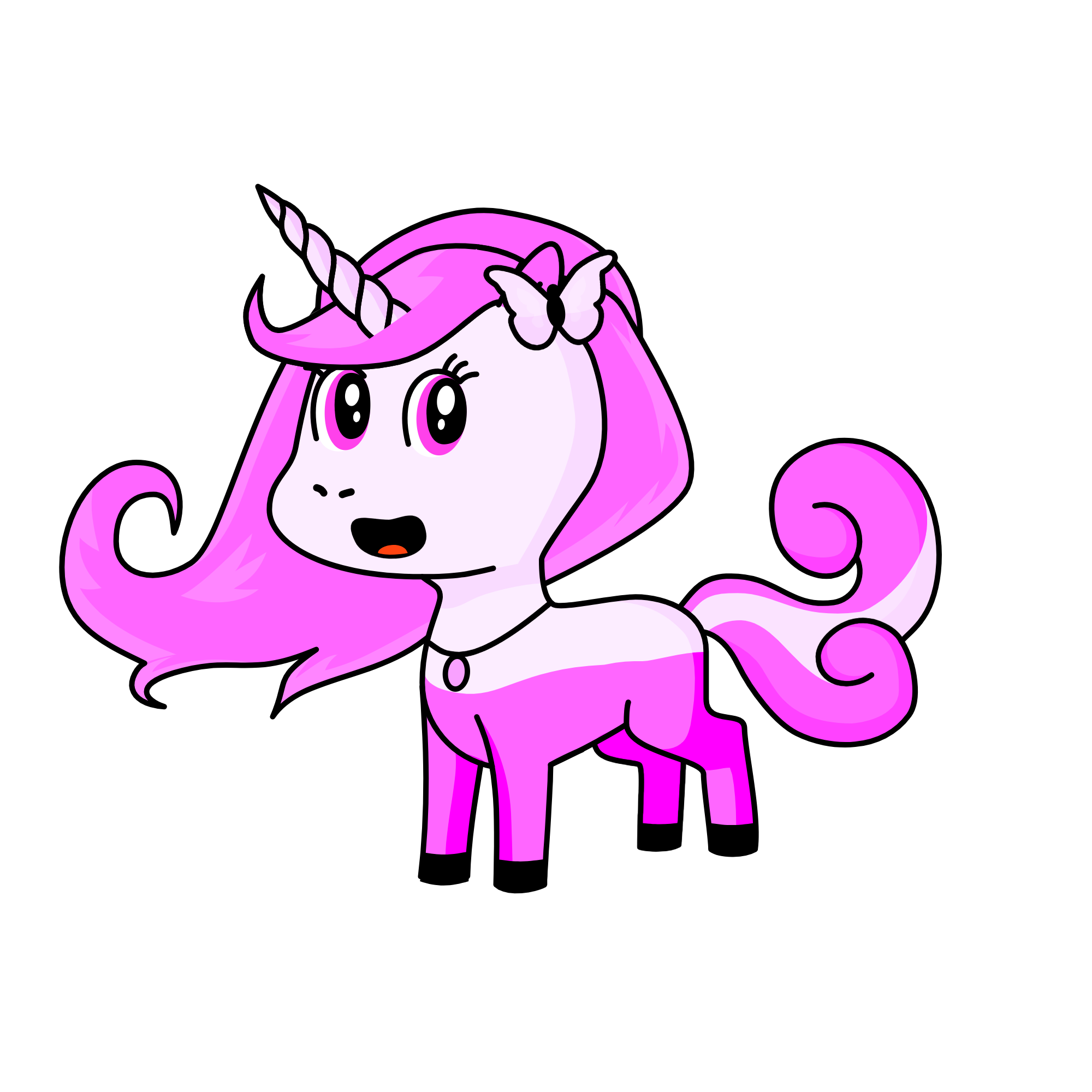 pinkcupcake, the unicorn