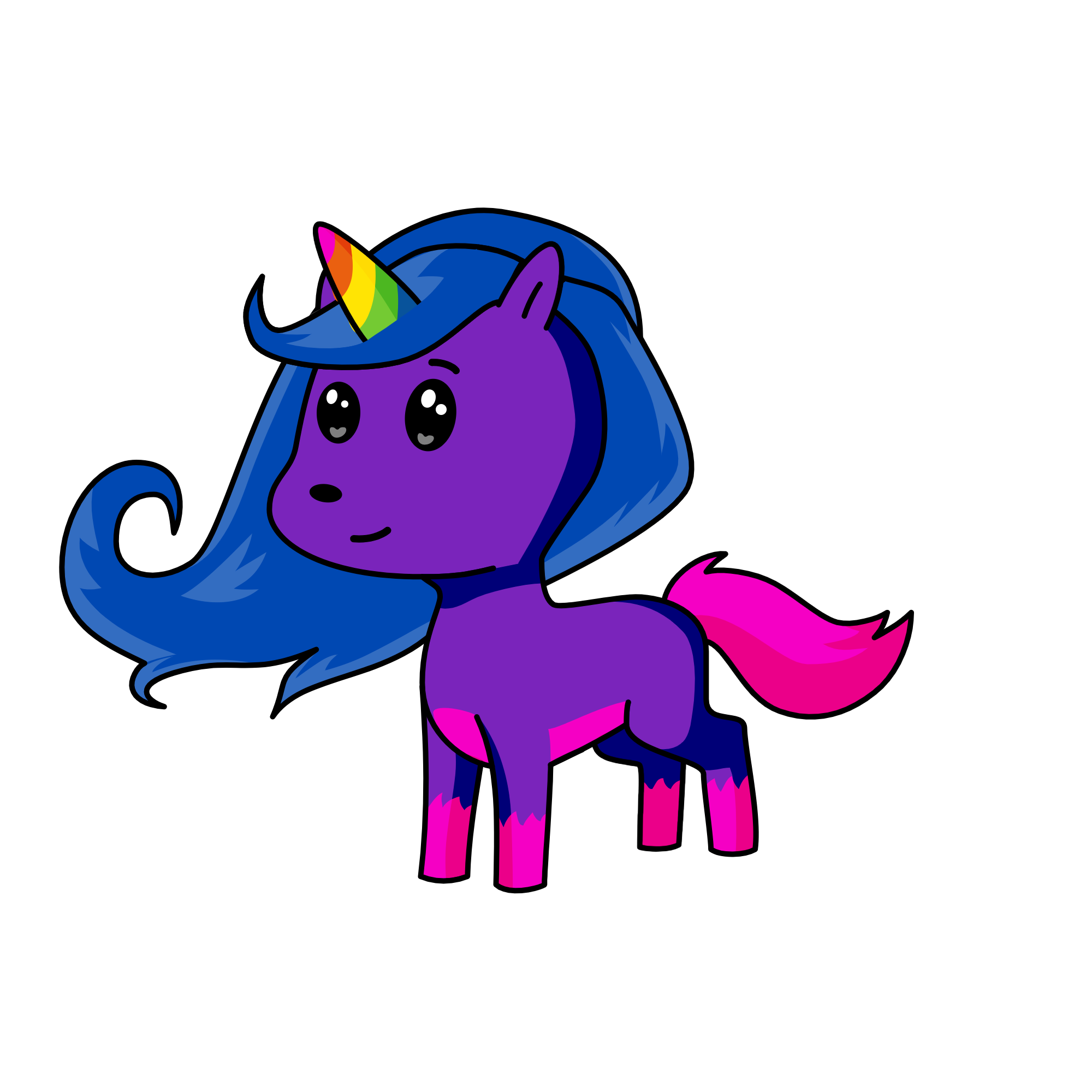 rain7, the unicorn