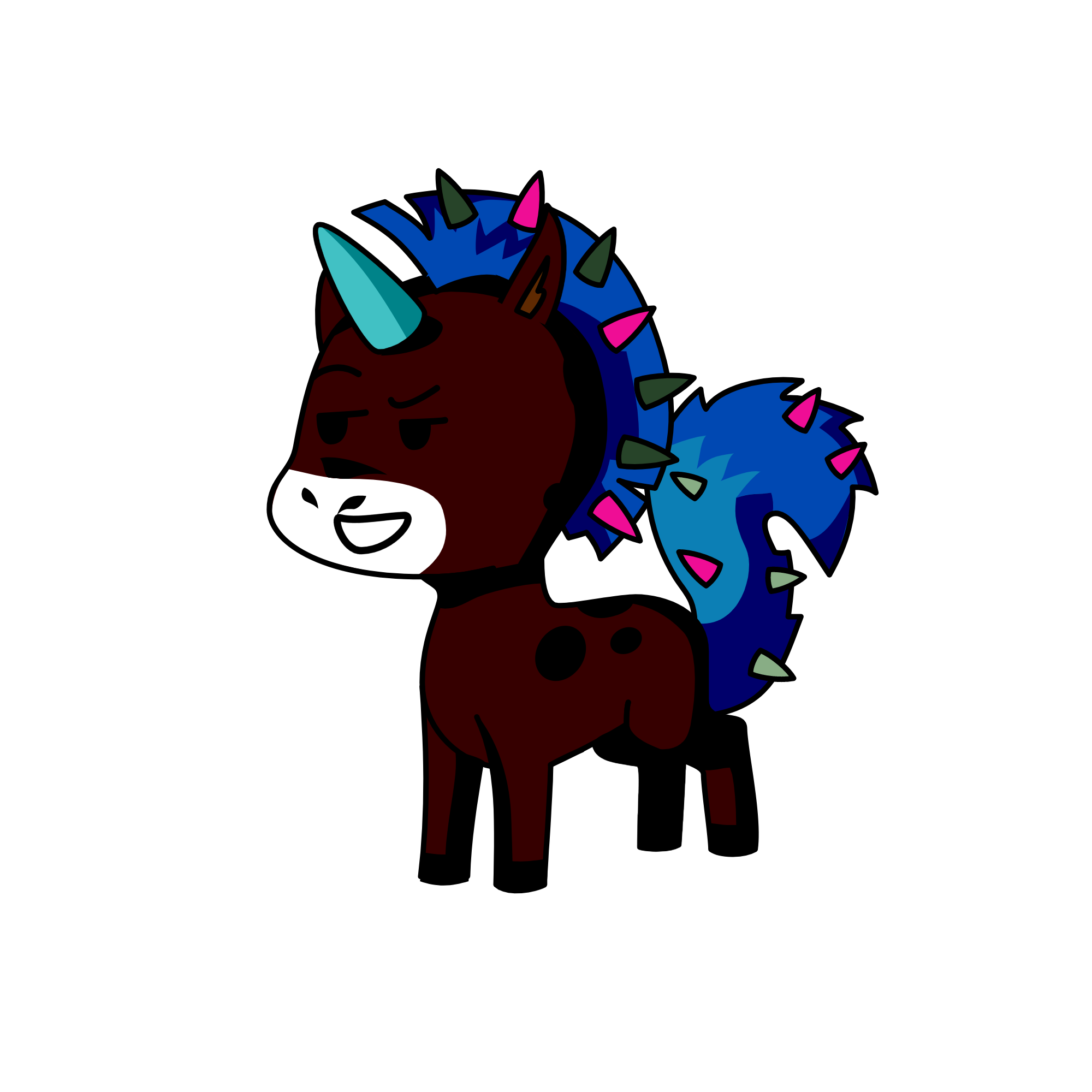 spike, the unicorn