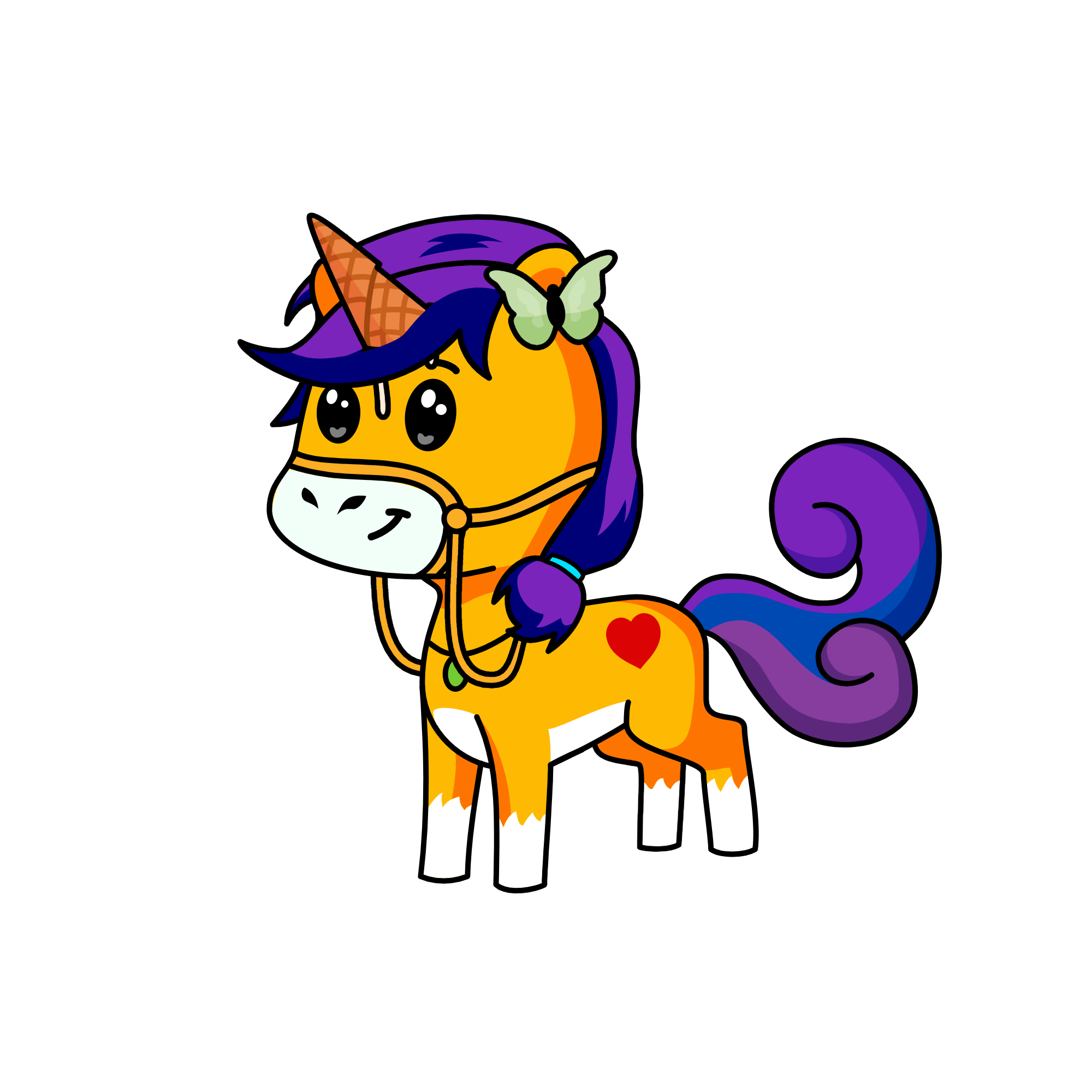 ice cream, the unicorn
