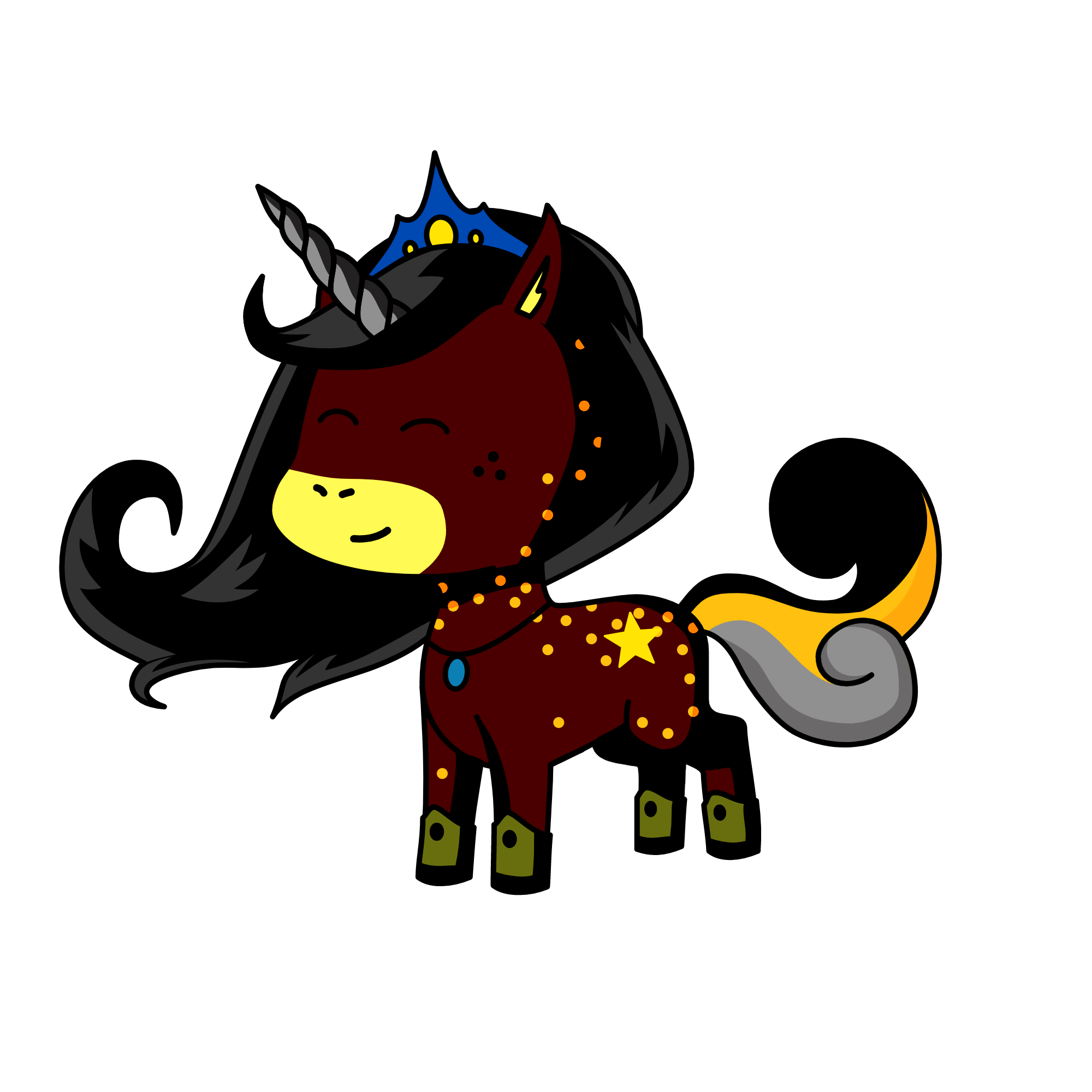 Night wisperer, the unicorn