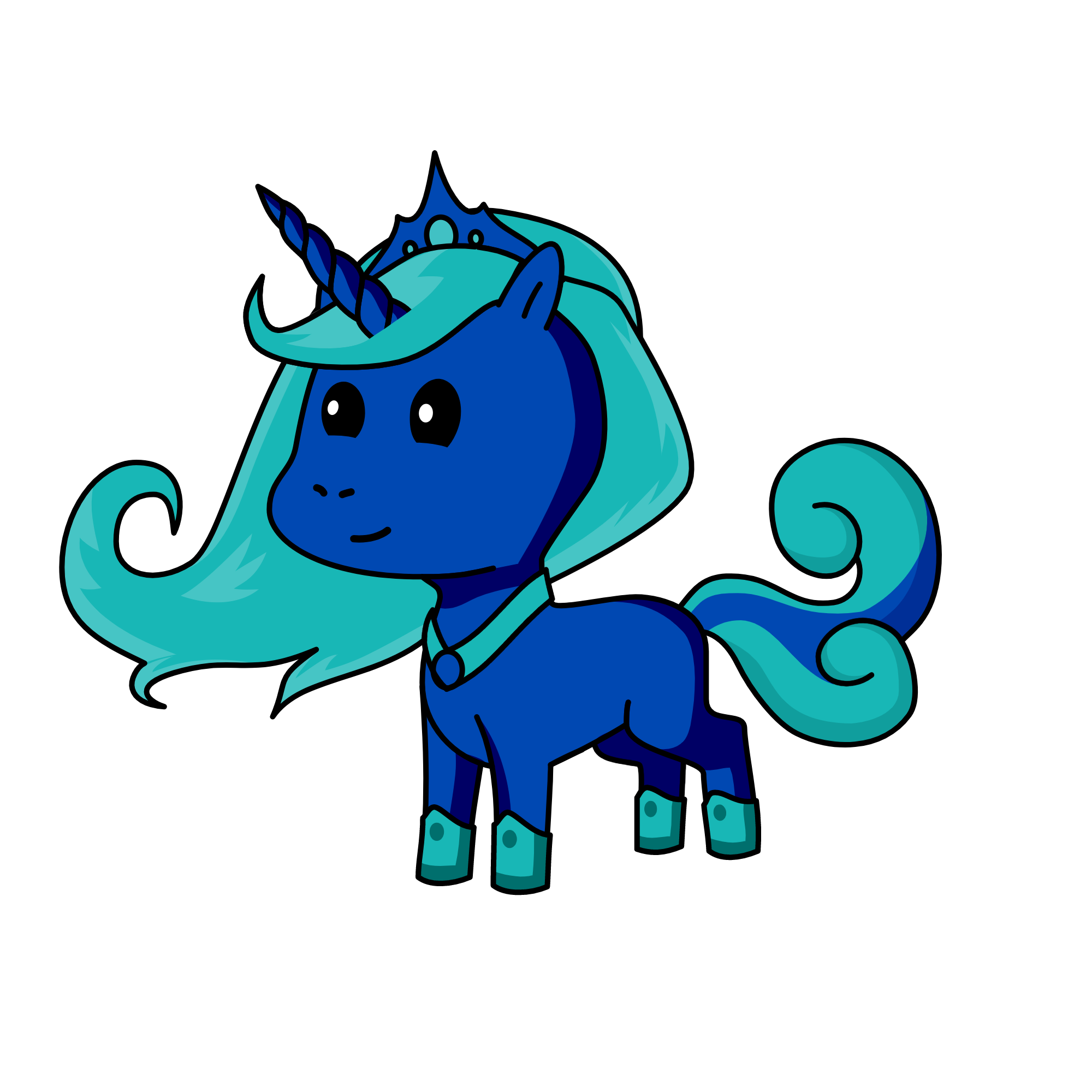 Ice, the unicorn