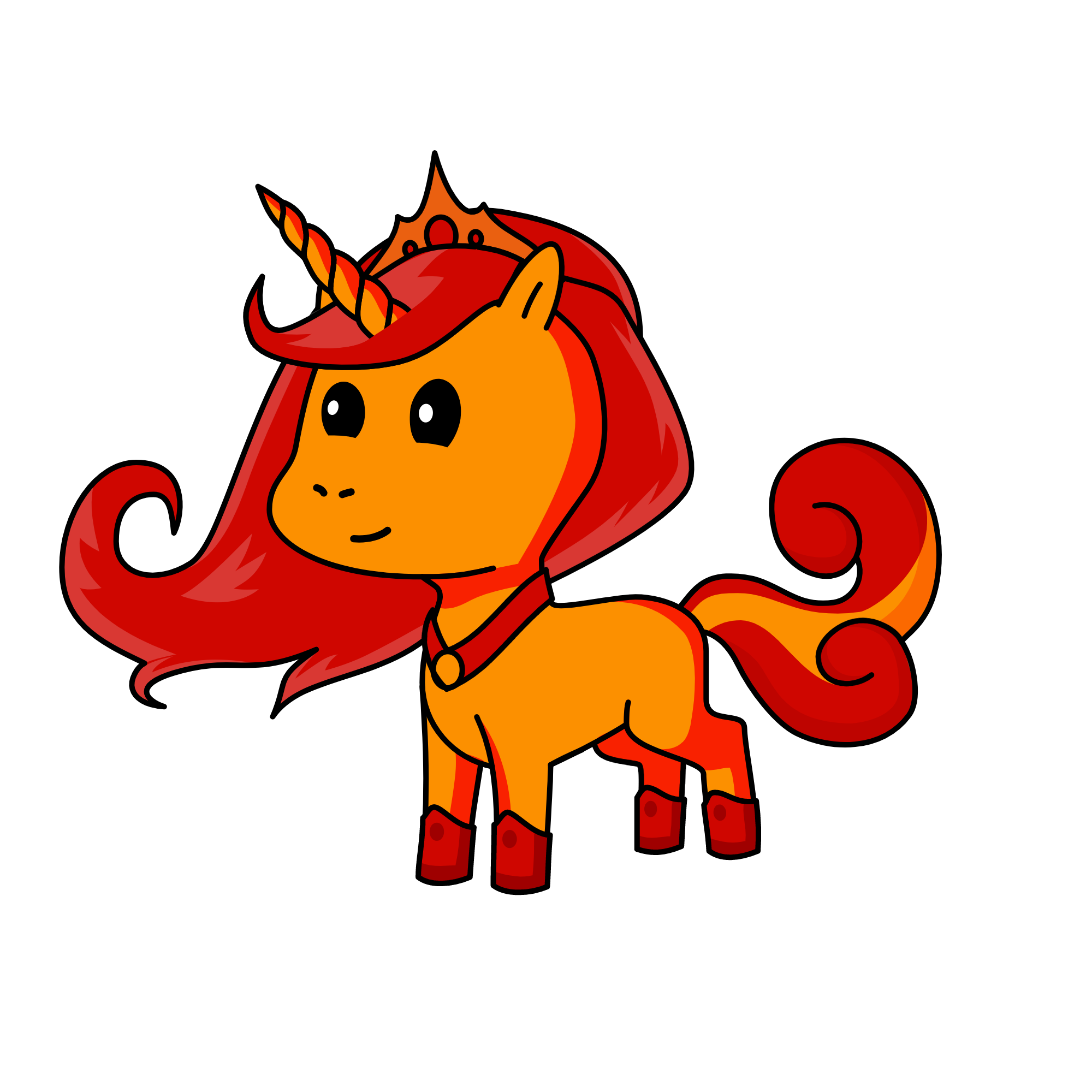 fire, the unicorn