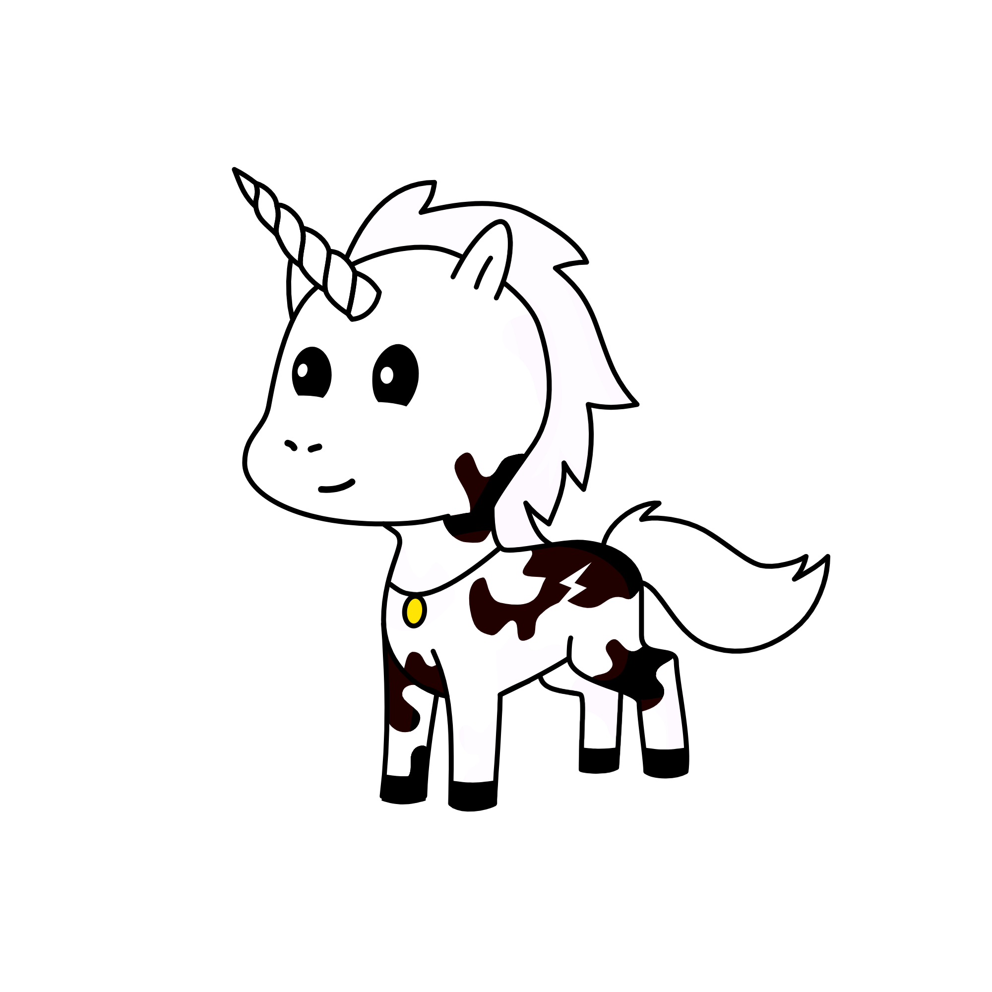 cow unicorn, the unicorn