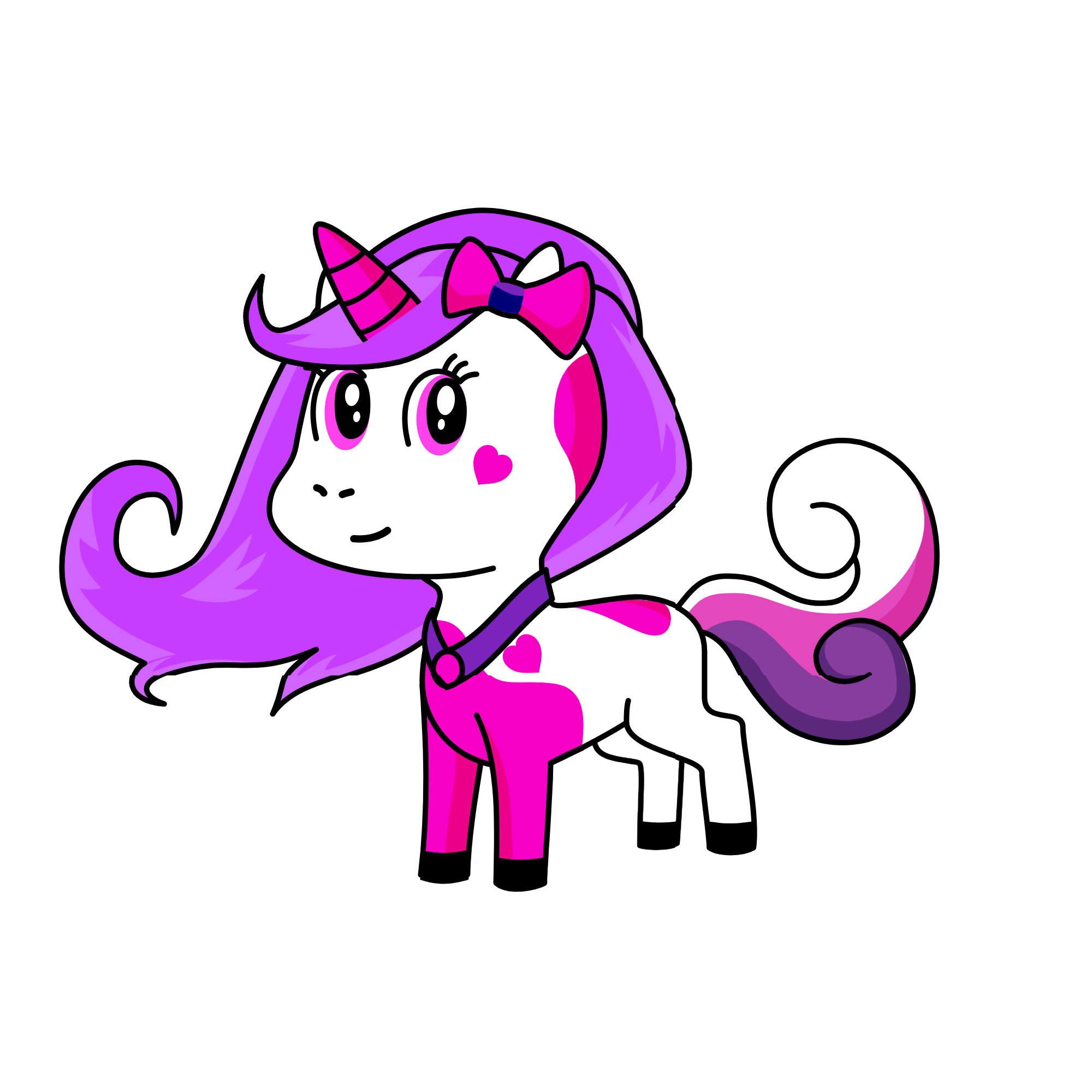 cloudy, the unicorn