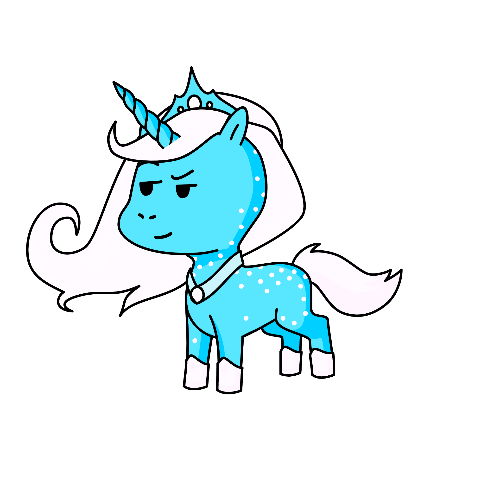snowqueen, the unicorn