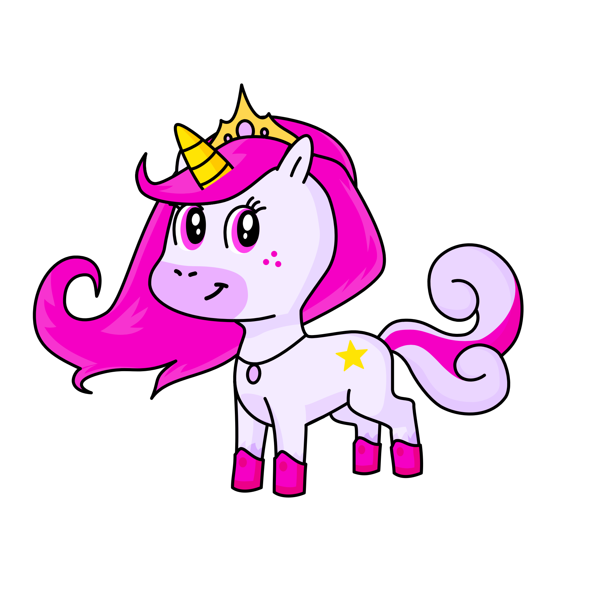 Sparkle, the unicorn