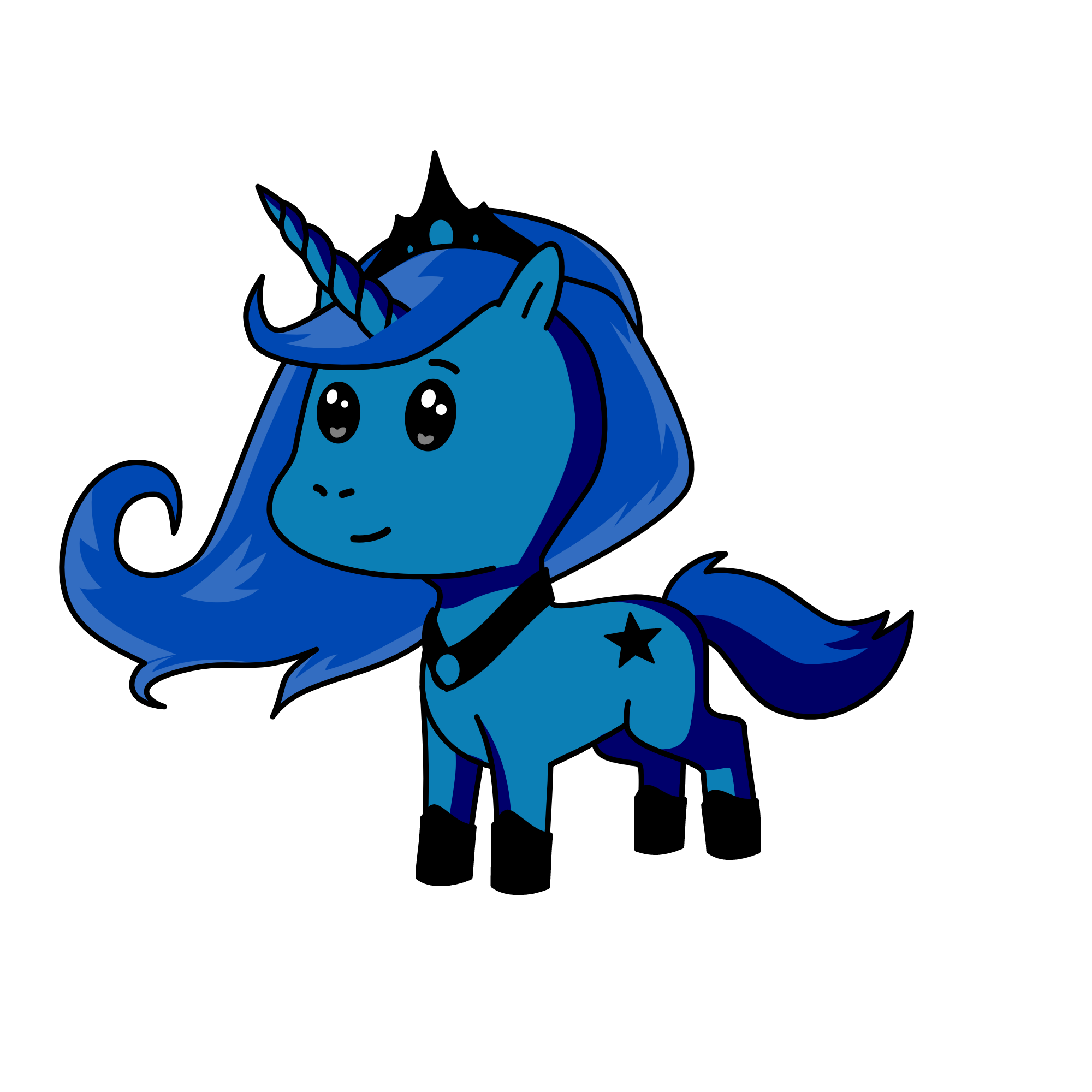 Luna's long lost twin, the unicorn