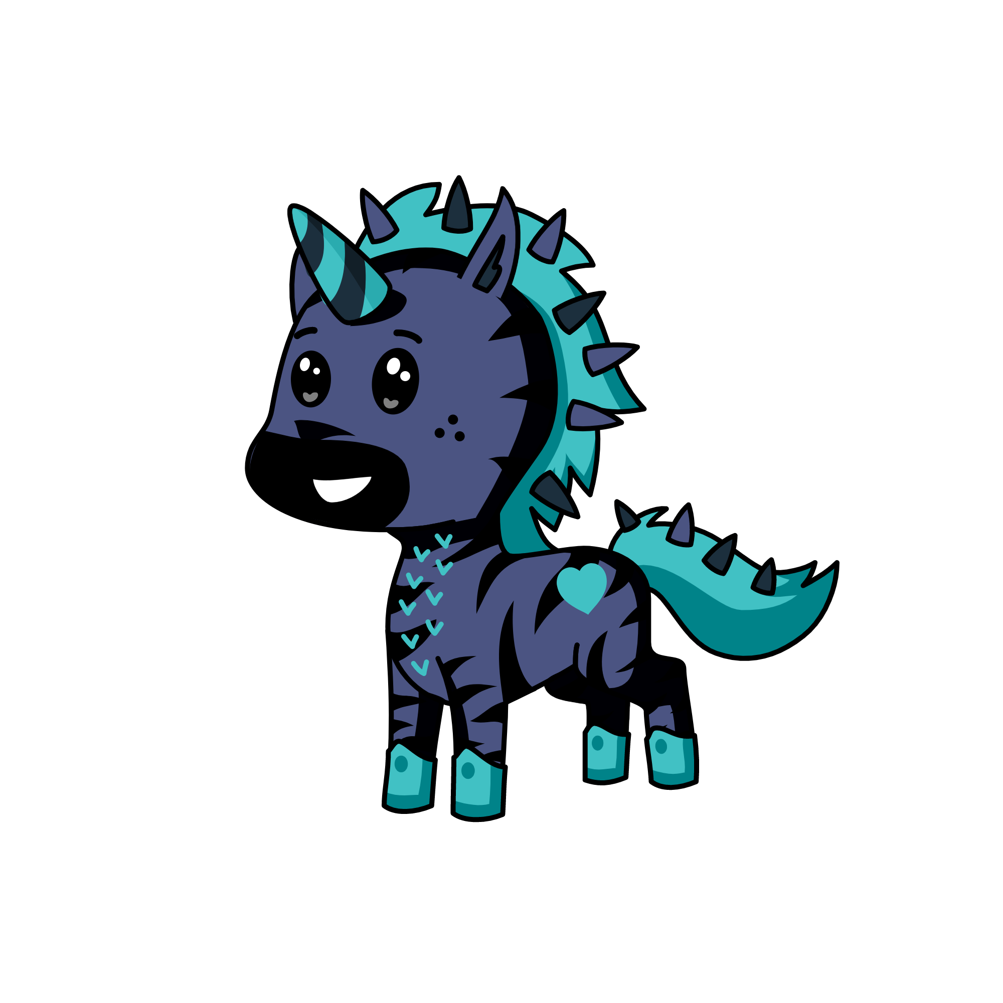 Aqua, the unicorn