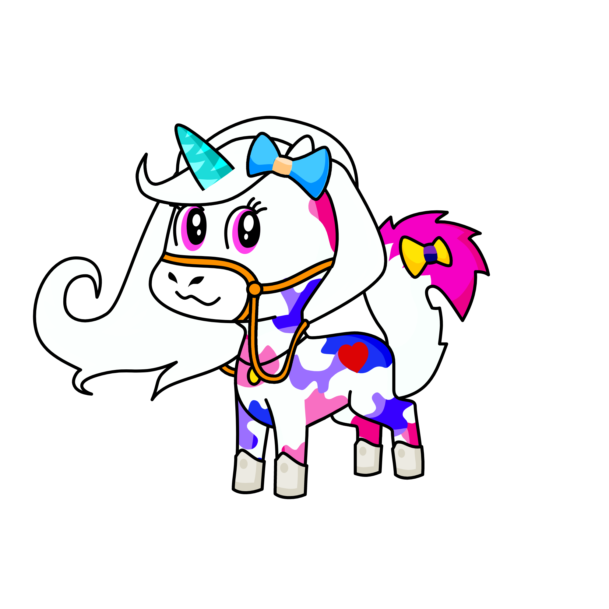 baby unicorn, the unicorn