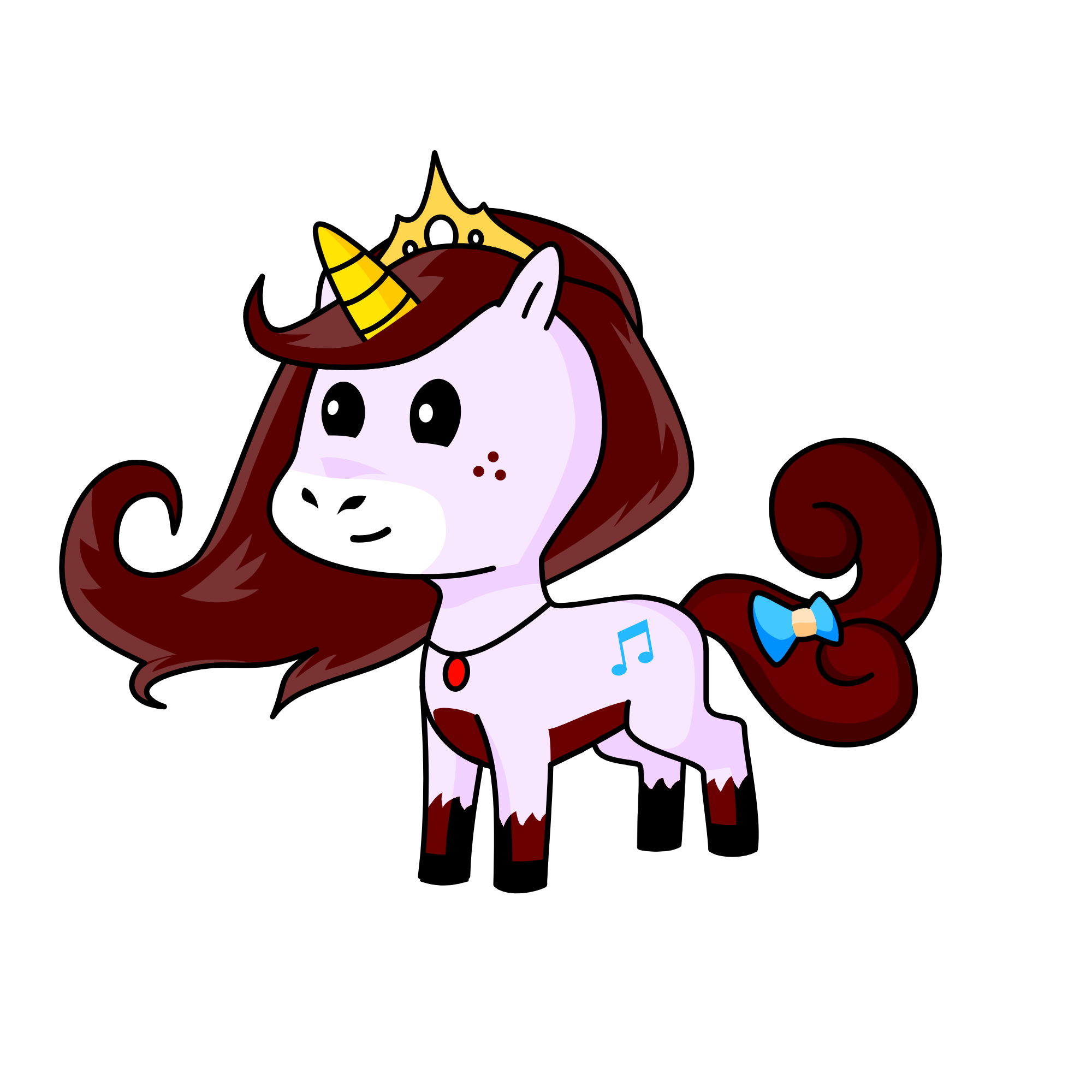 music princess, the unicorn