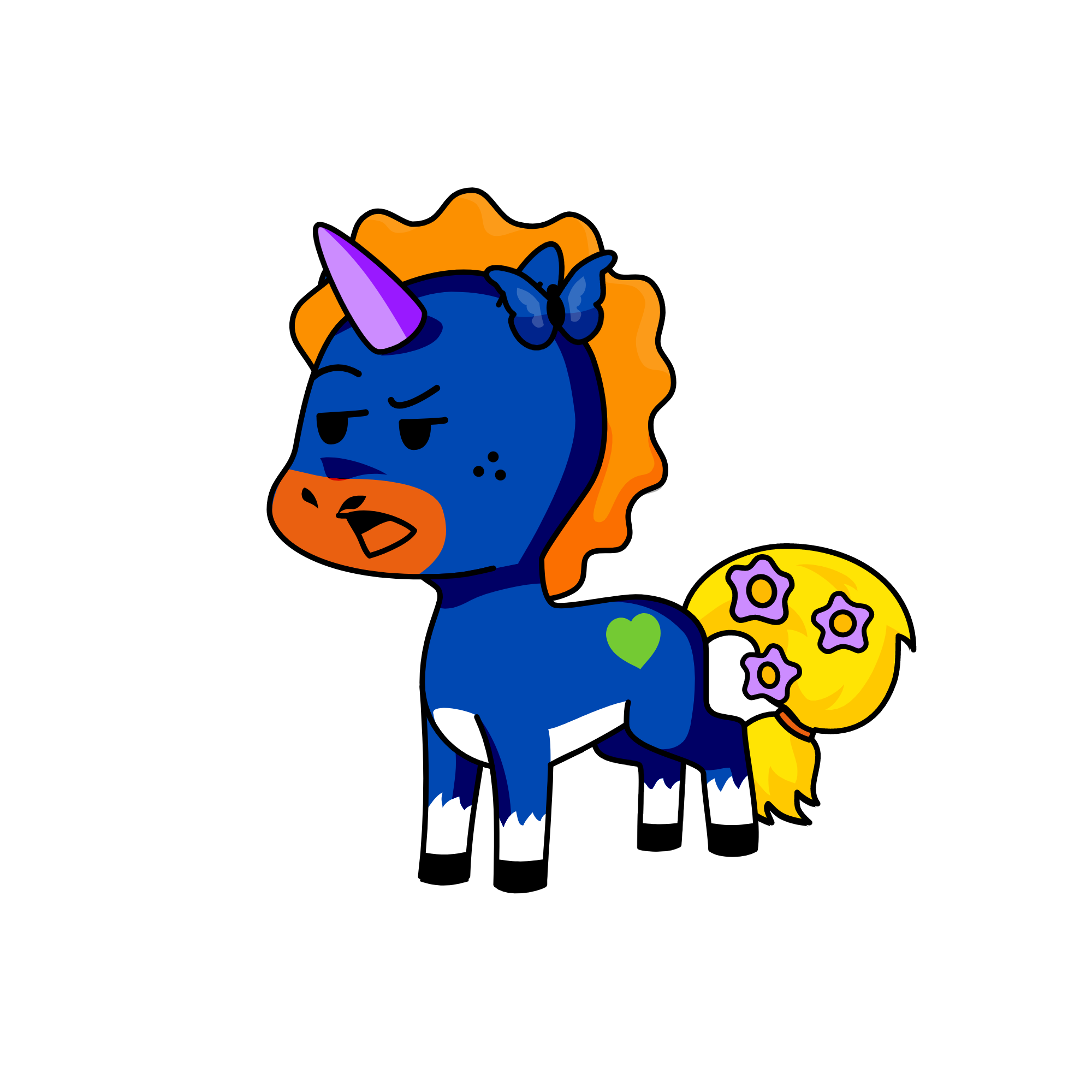 k, the unicorn