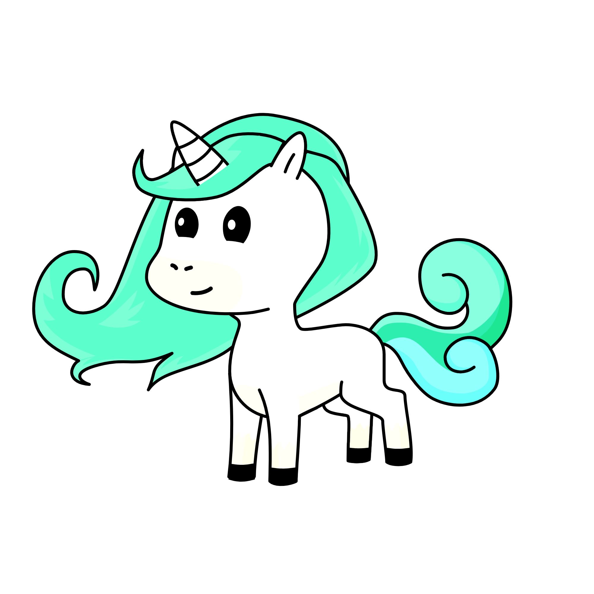 Comet, the unicorn