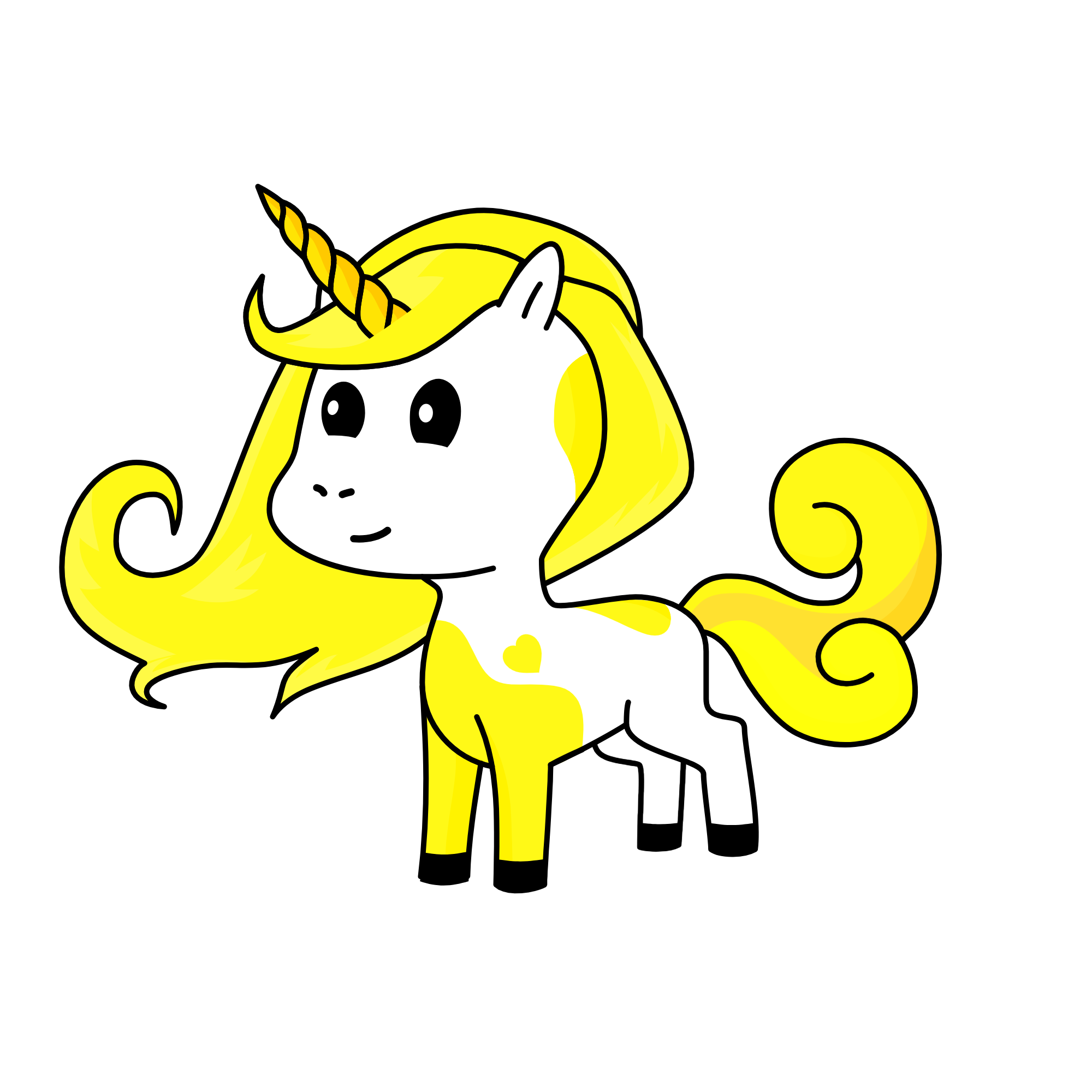 Destiny, the unicorn