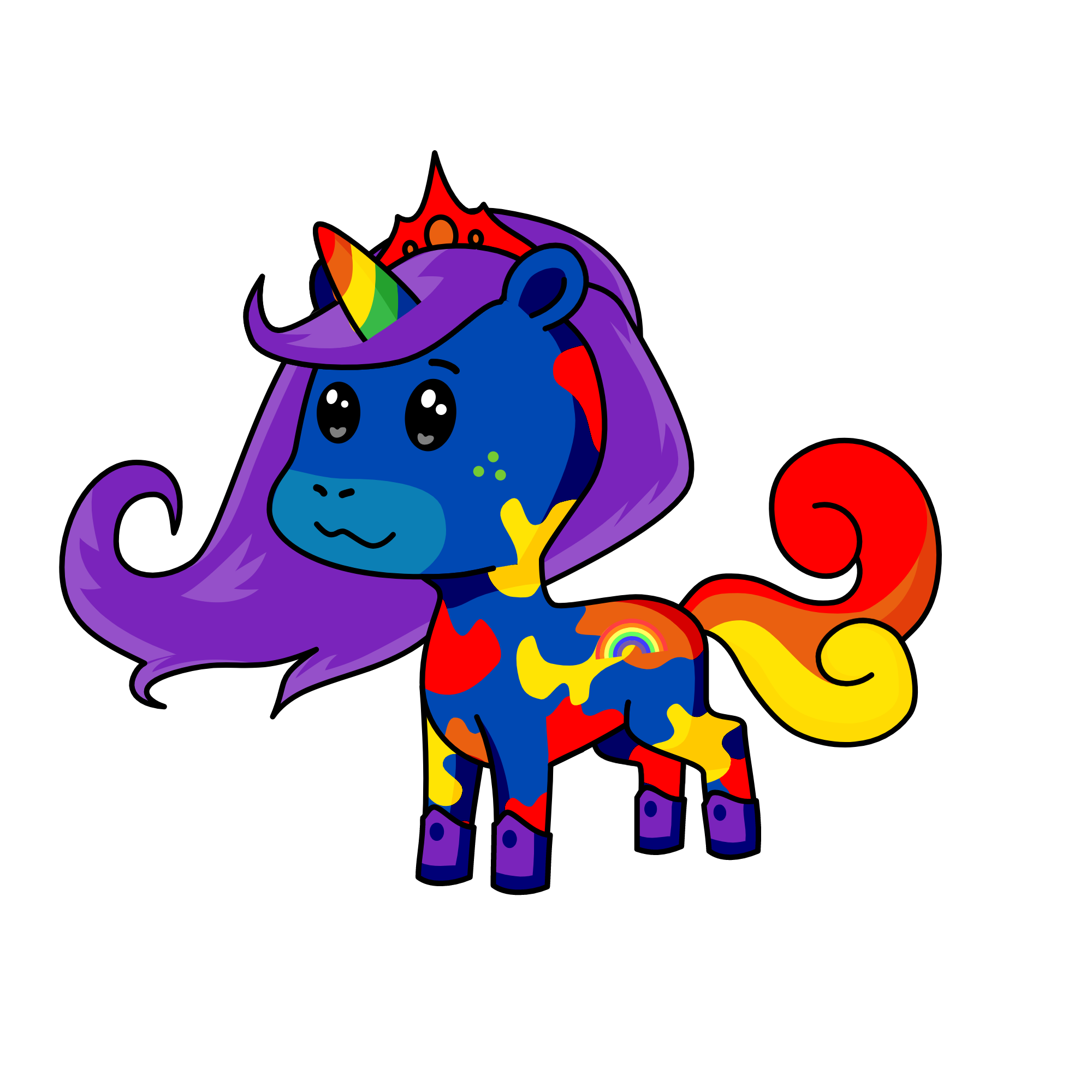 pride, the unicorn