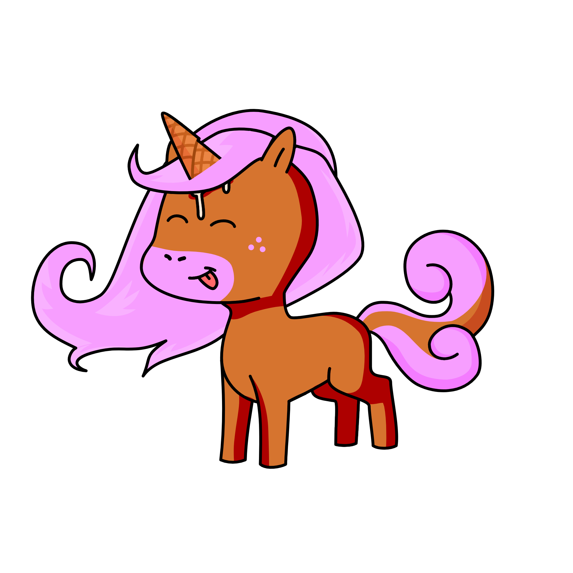 Icecream, the unicorn