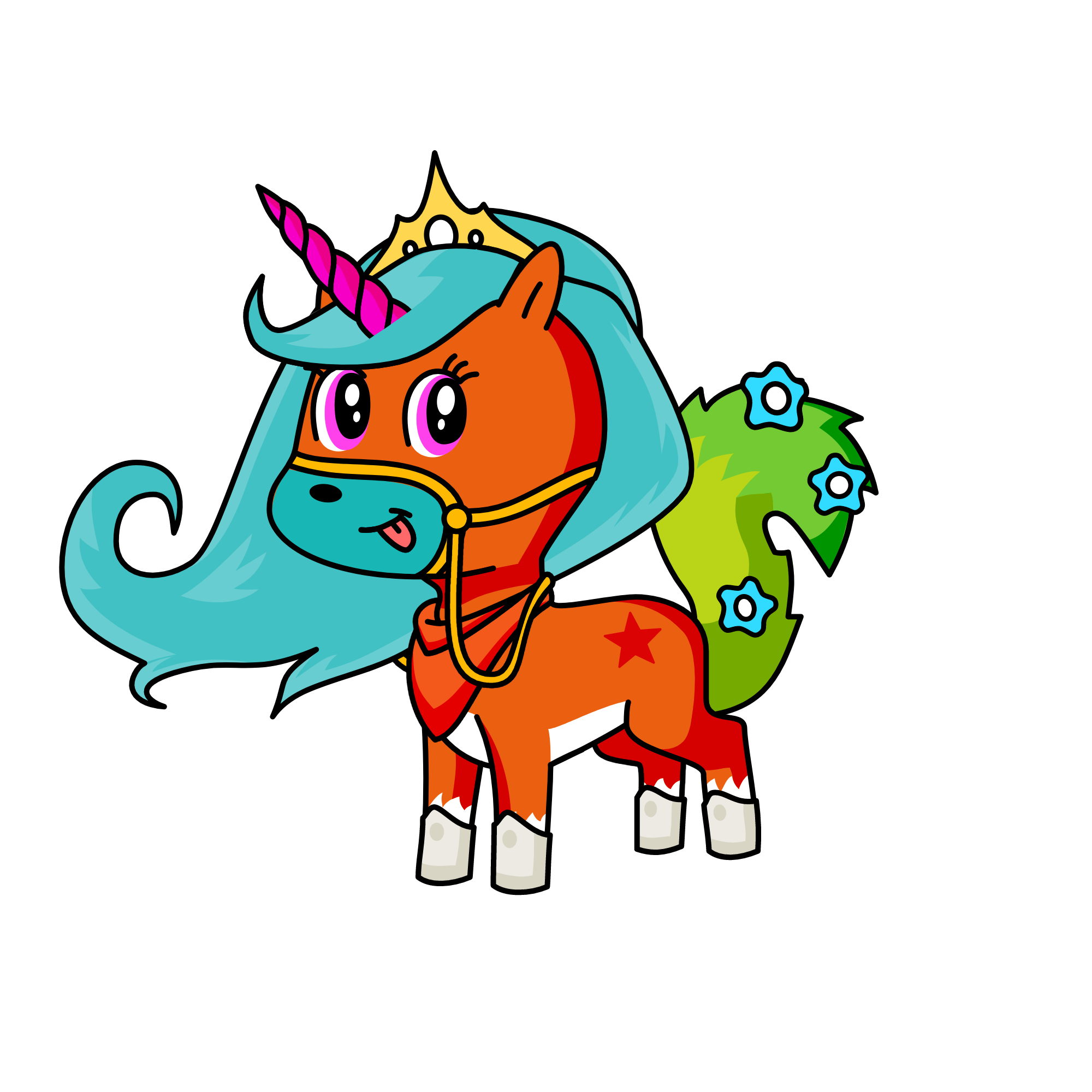 ghrhfjftg, the unicorn