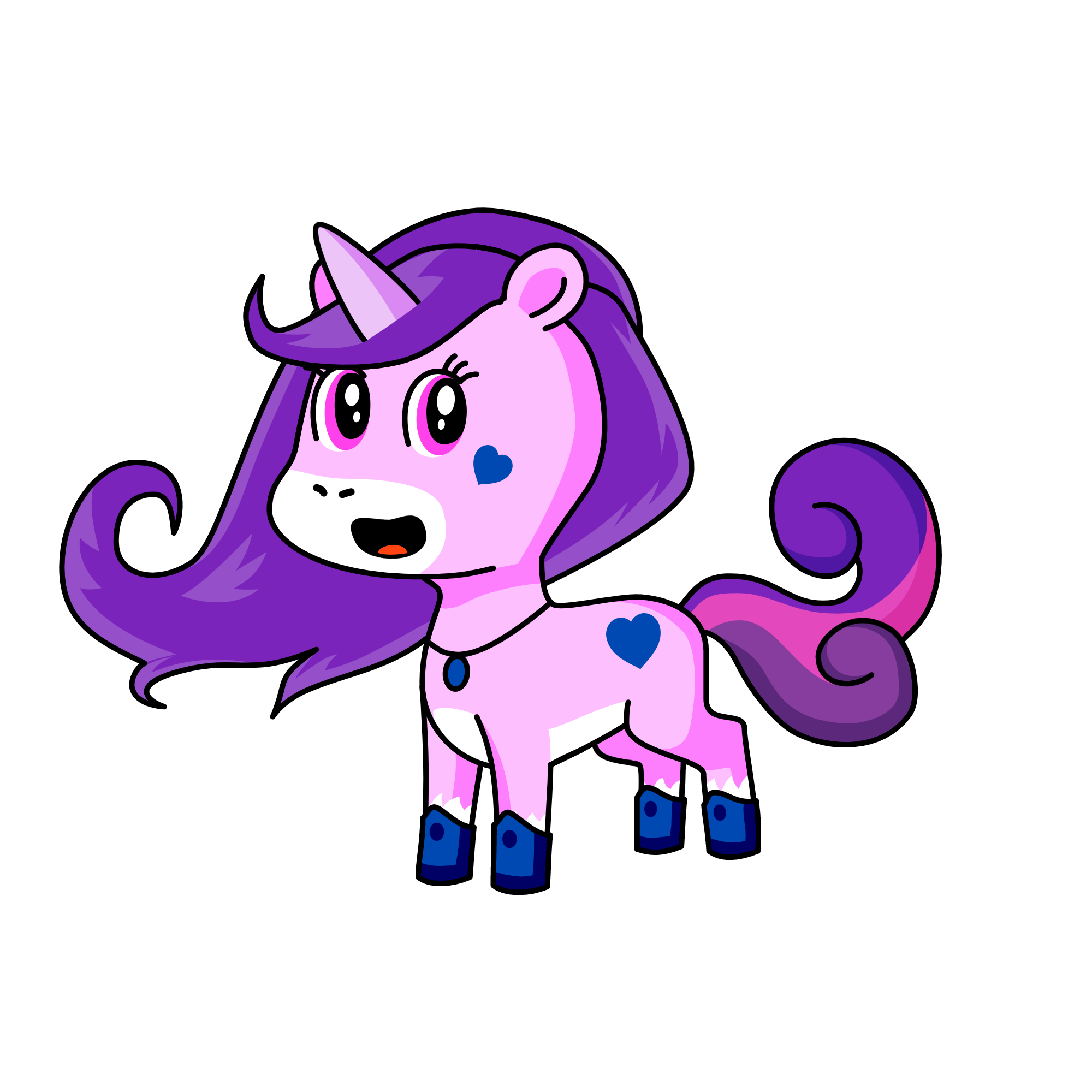 Lina, the unicorn