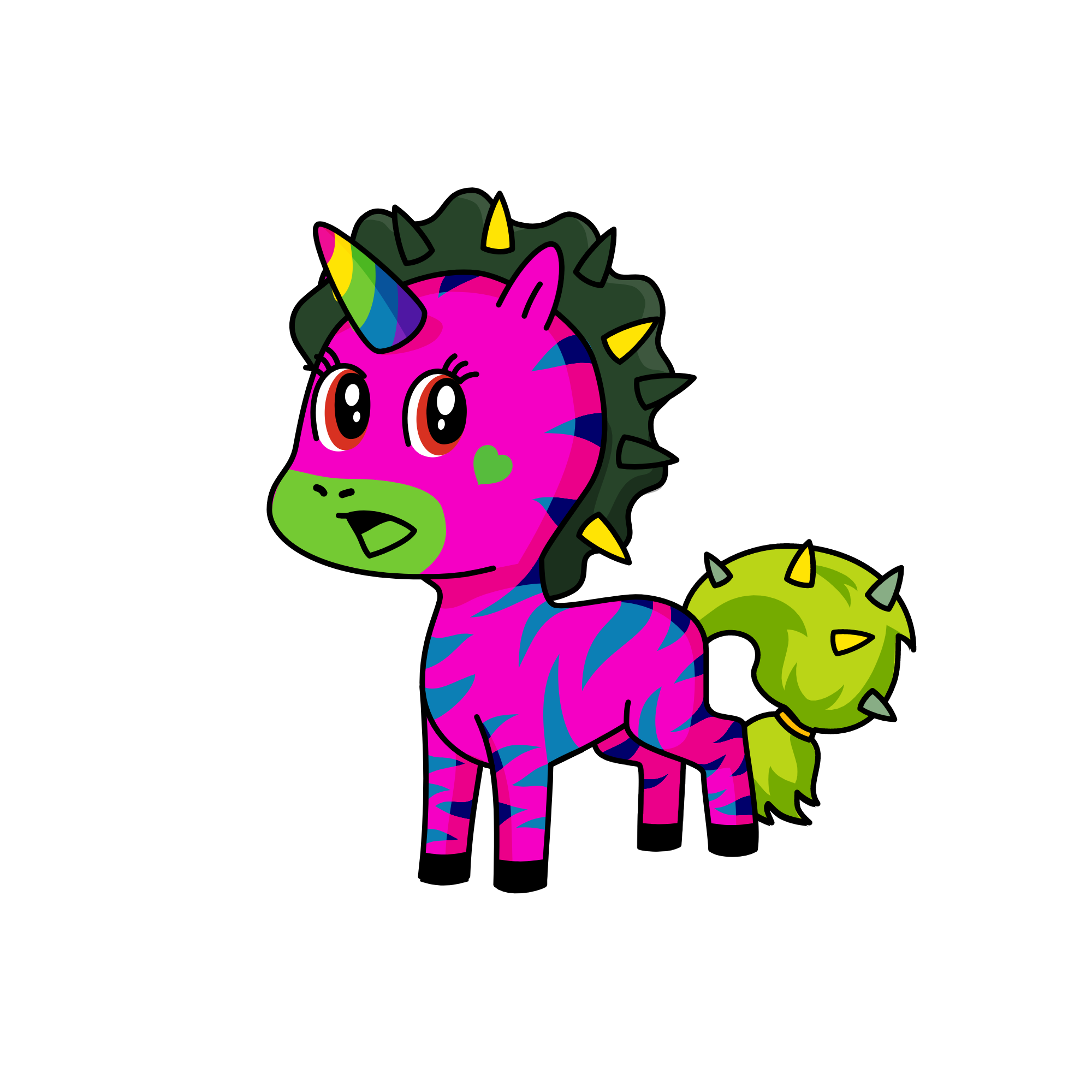 POOPY BABY, the unicorn