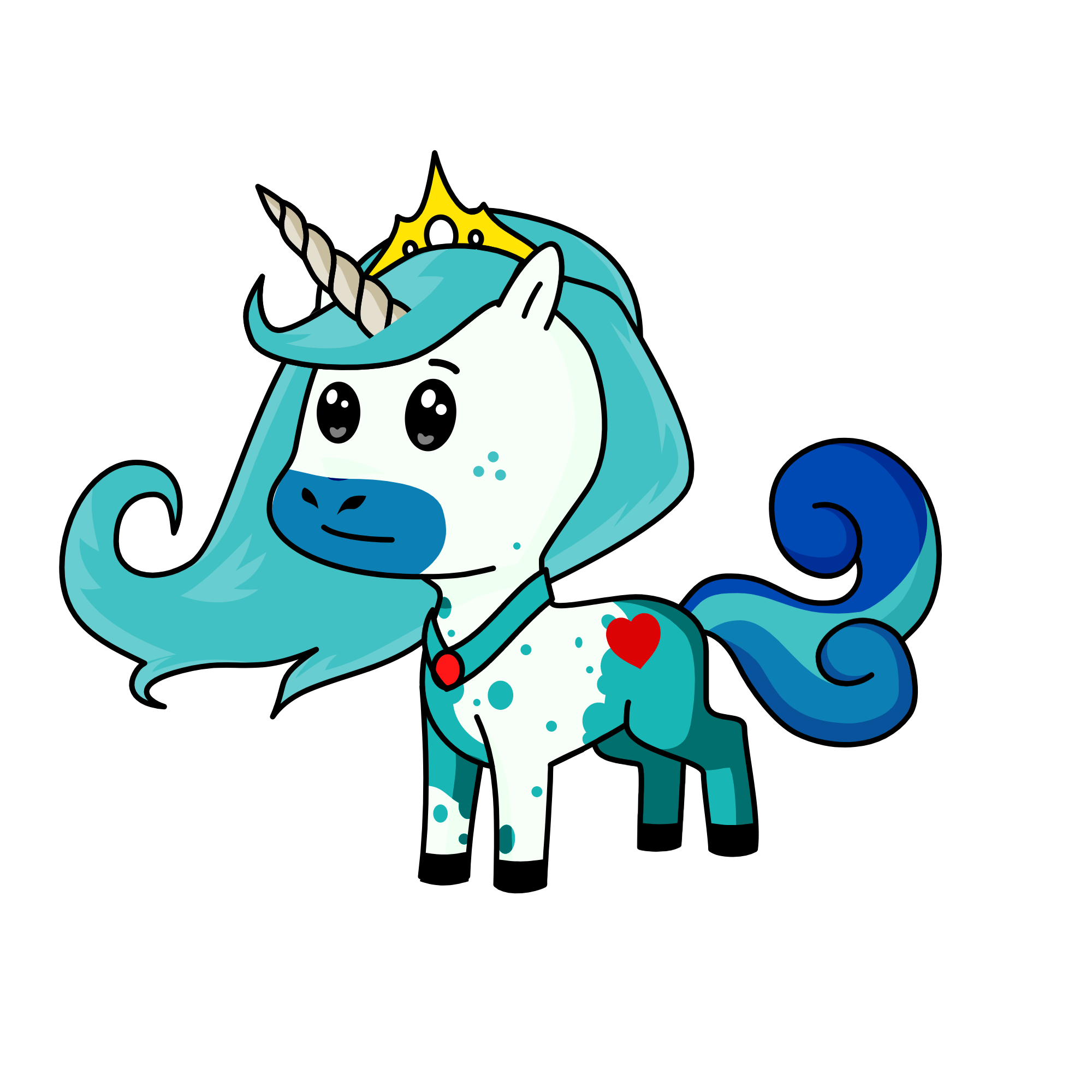 winter, the unicorn