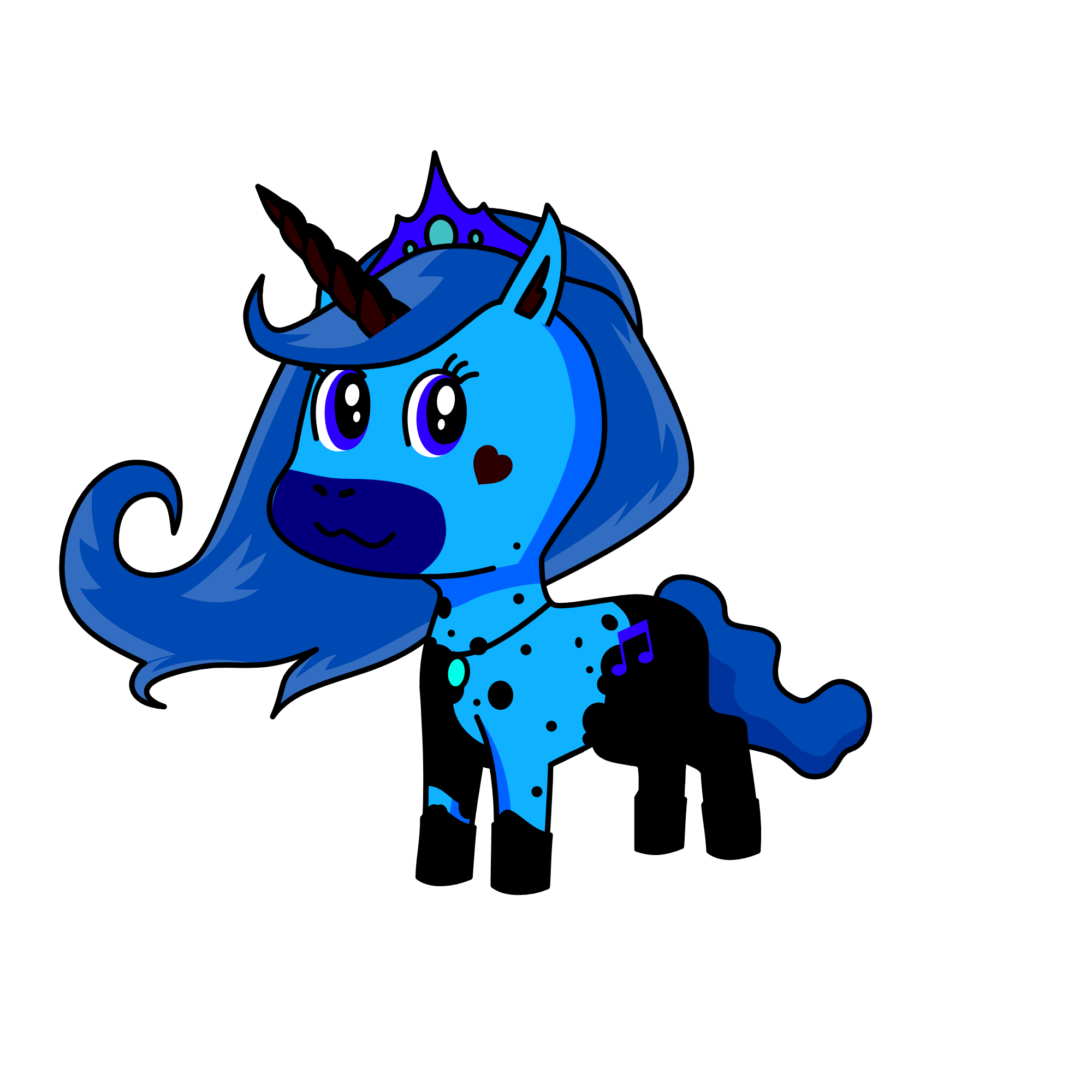 Galaxy, the unicorn
