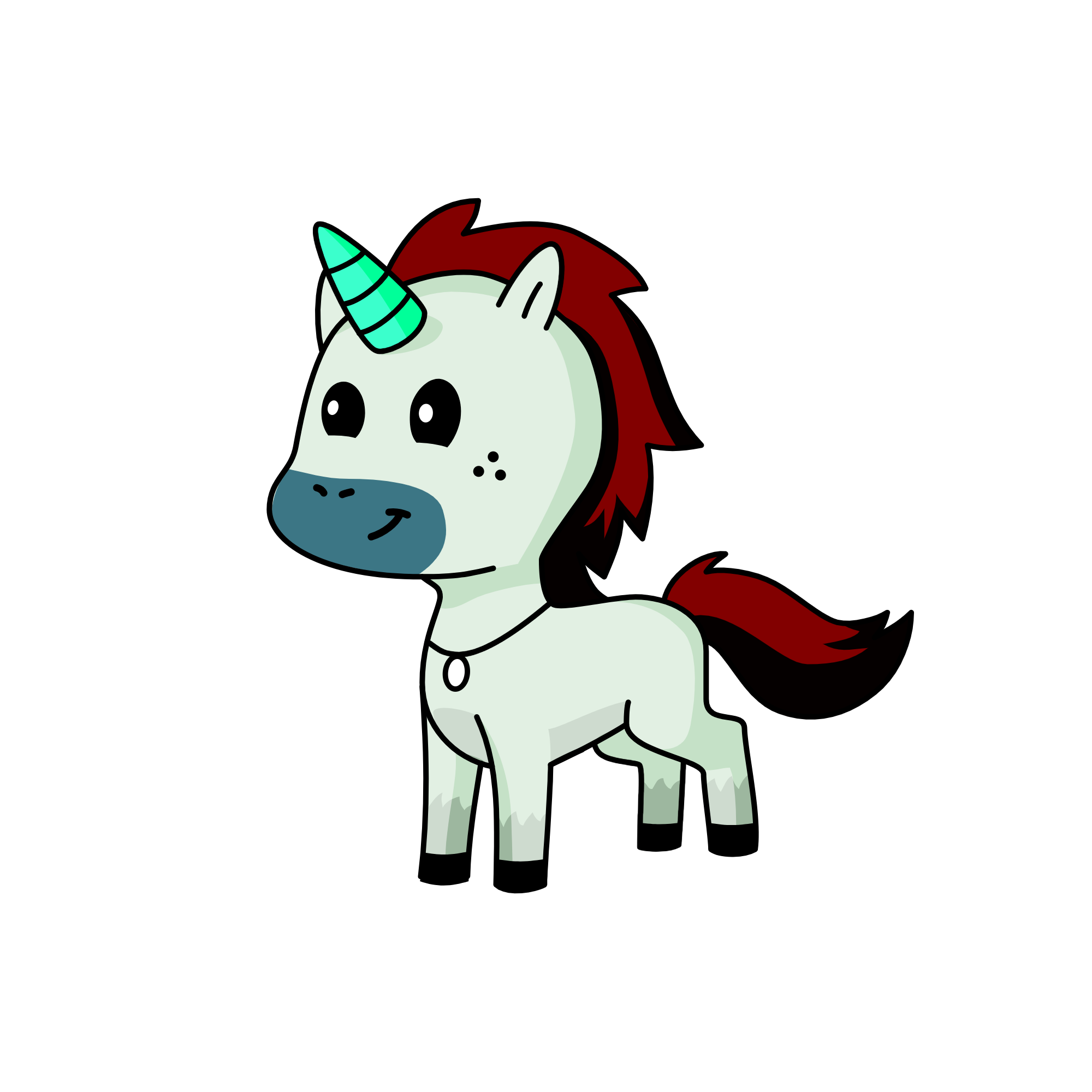 qwertyuiop, the unicorn