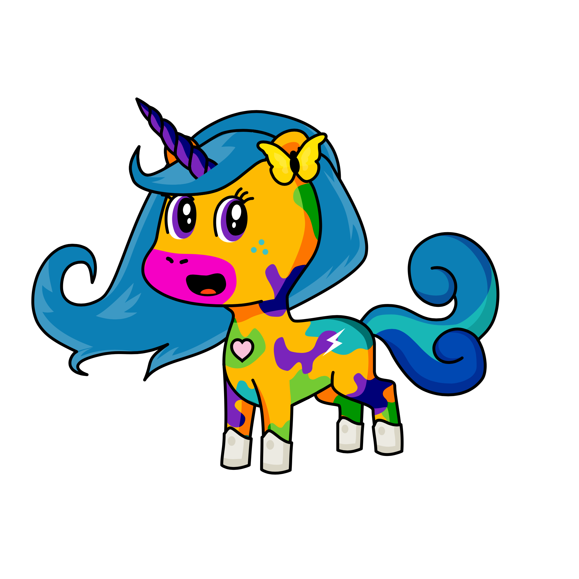 Moonlight , the unicorn