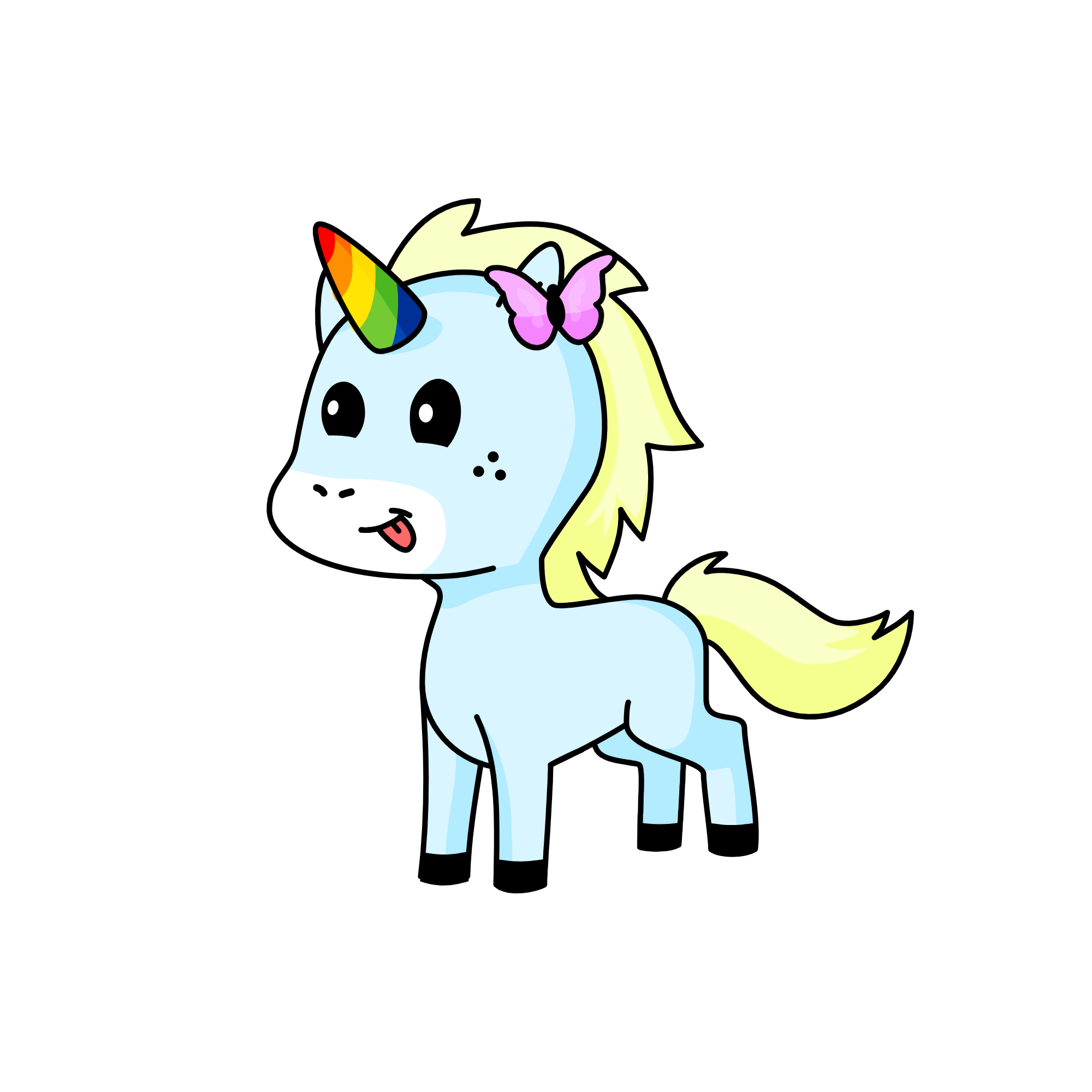 Emily, the unicorn