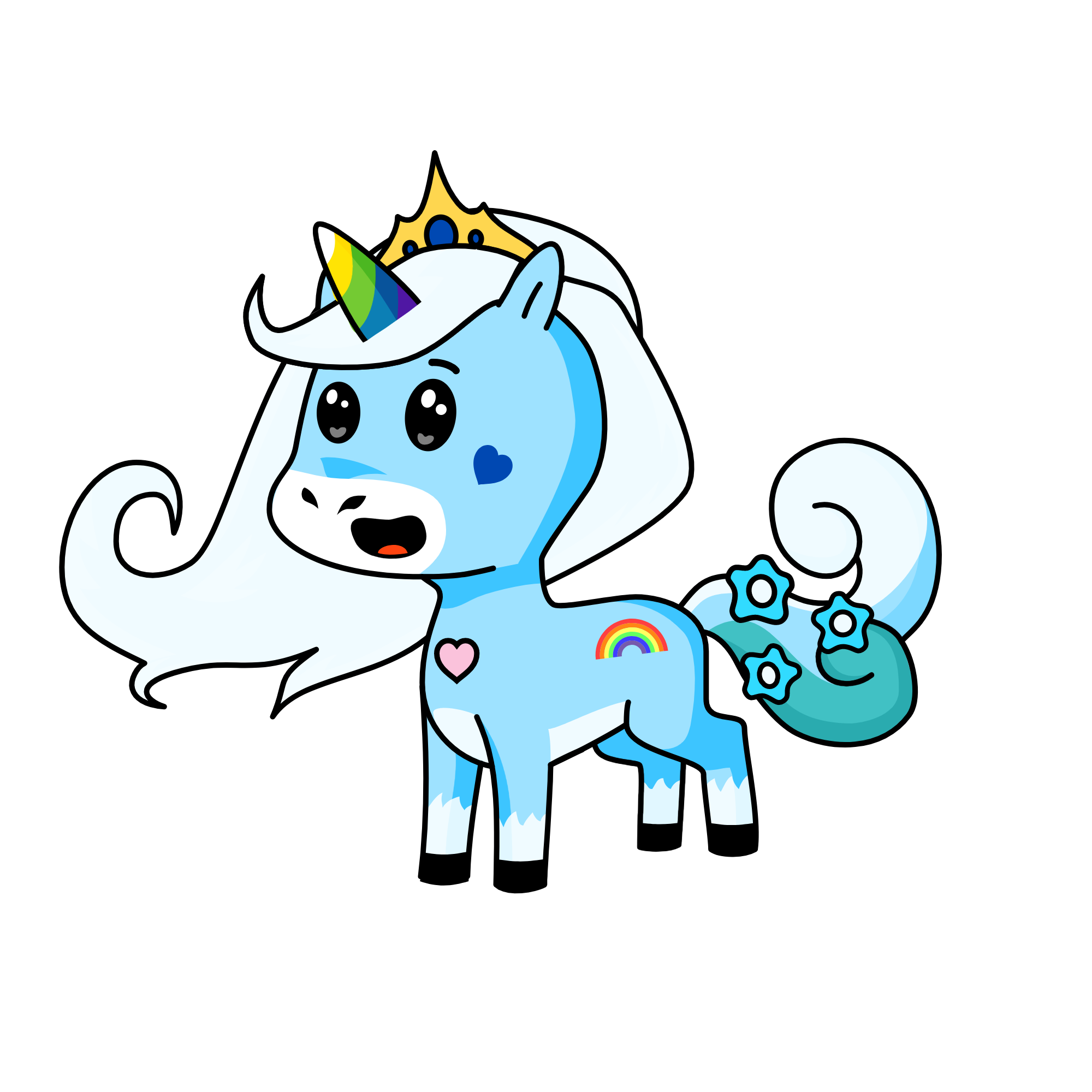 Chum Chum, the unicorn