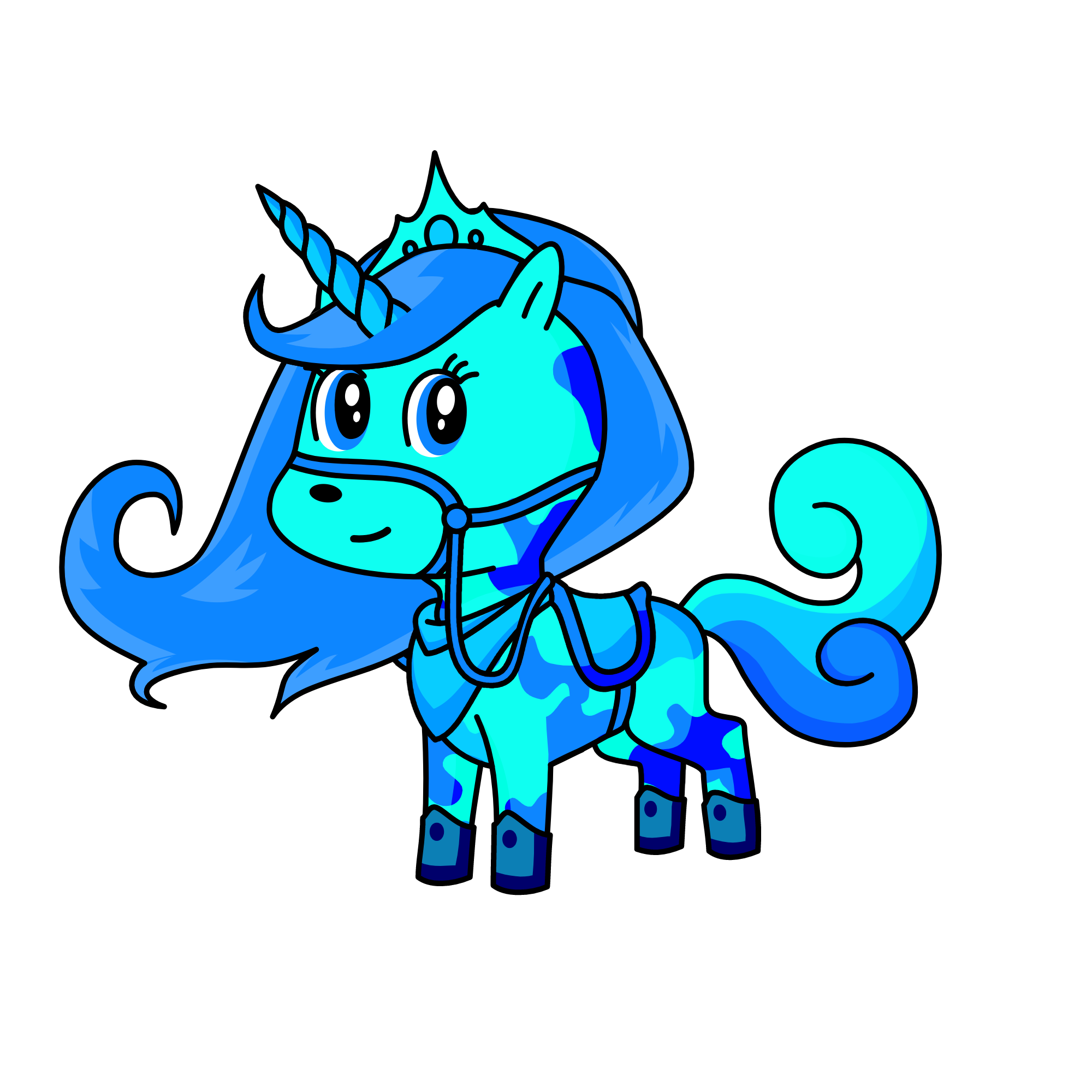 Ice, the unicorn