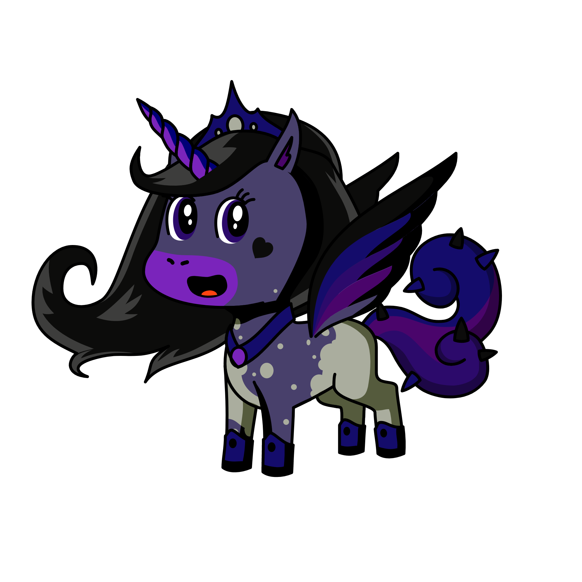 Luna, the unicorn